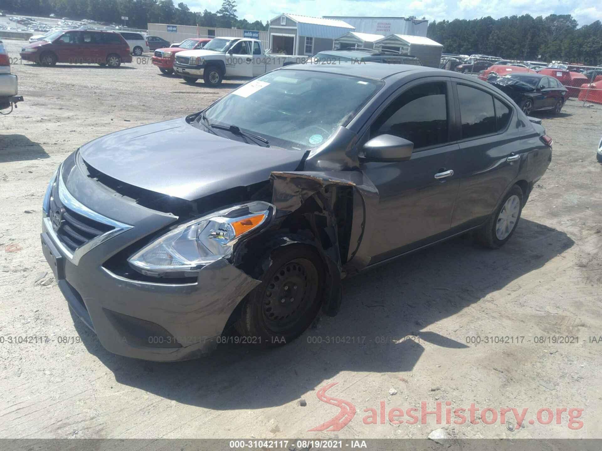 3N1CN7AP6GL897411 2016 NISSAN VERSA