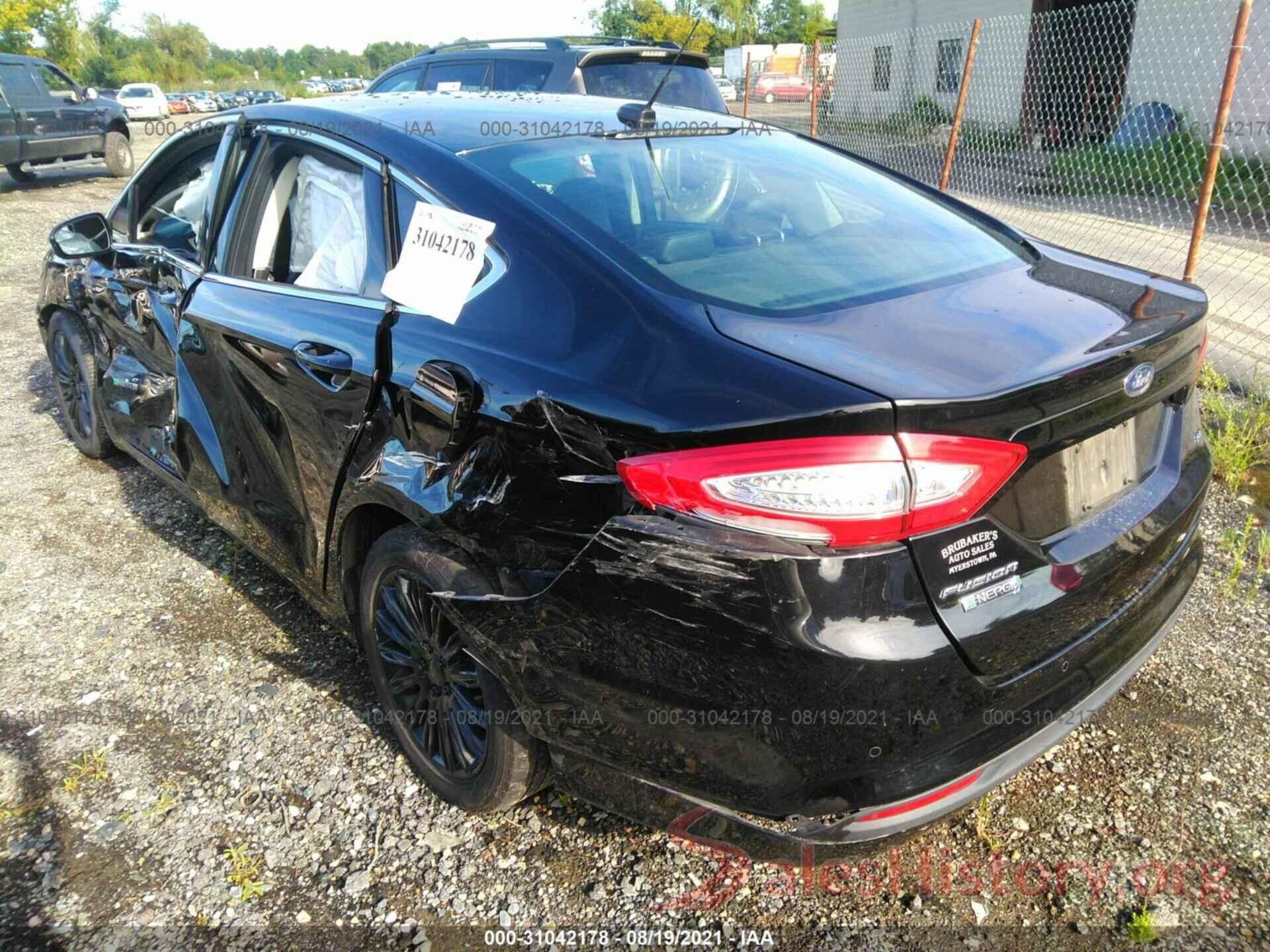 3FA6P0PU5GR294574 2016 FORD FUSION ENERGI