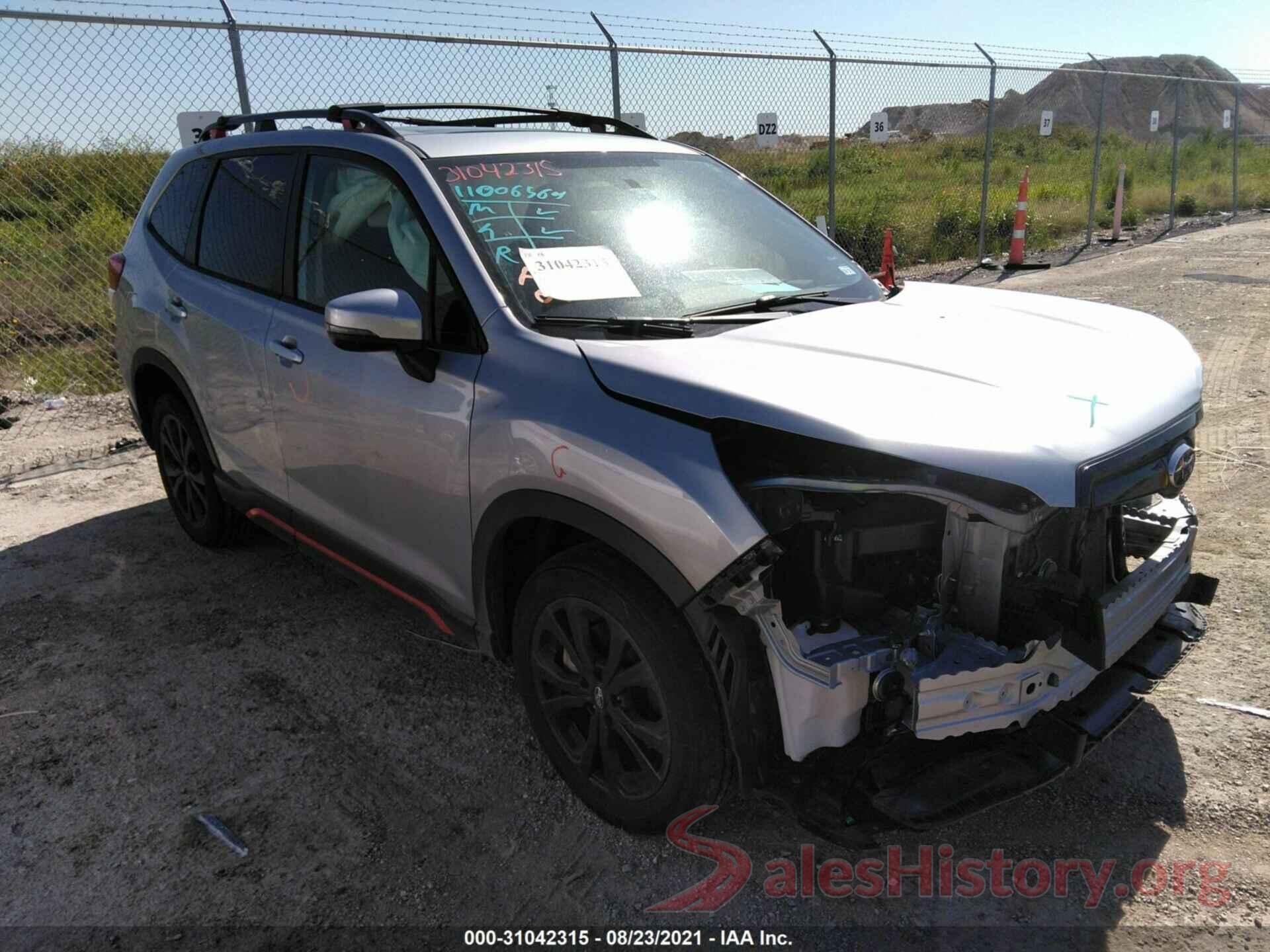 JF2SKAKC4KH569178 2019 SUBARU FORESTER