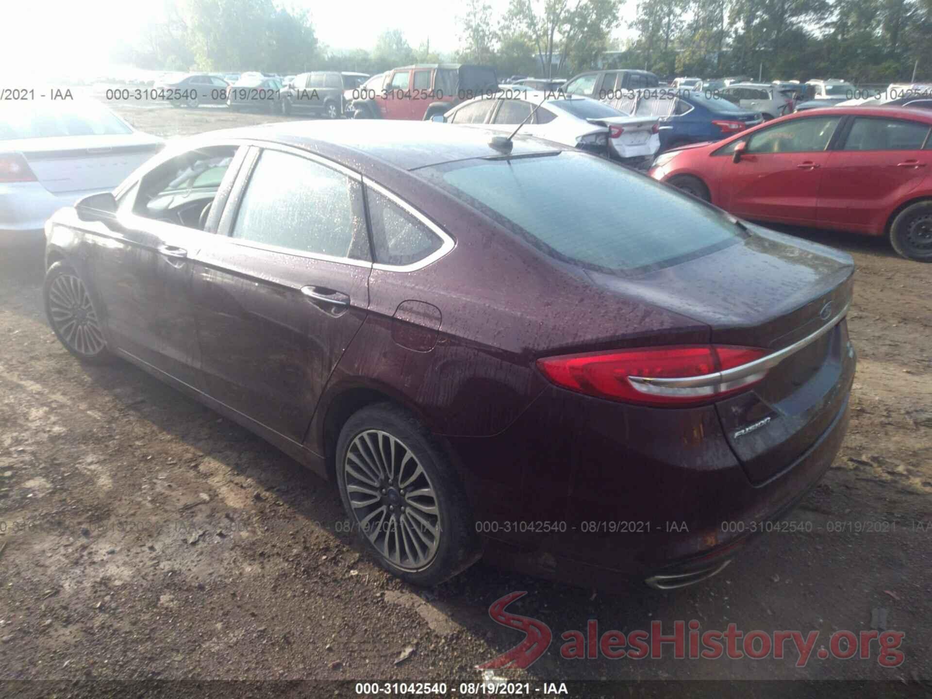 3FA6P0T99HR321231 2017 FORD FUSION