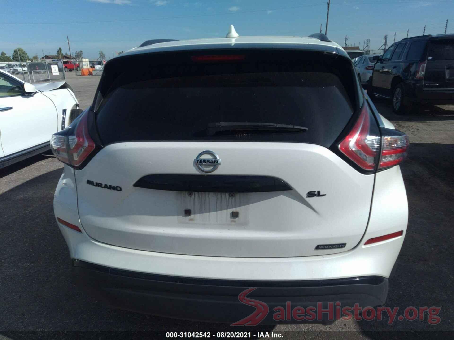 5N1AZ2MG4JN112121 2018 NISSAN MURANO