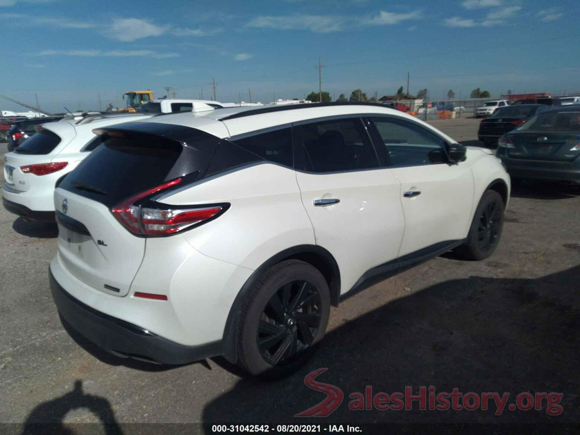 5N1AZ2MG4JN112121 2018 NISSAN MURANO