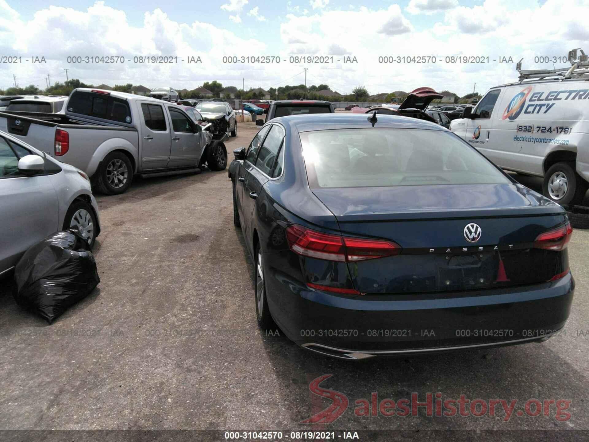 1VWSA7A37LC008359 2020 VOLKSWAGEN PASSAT