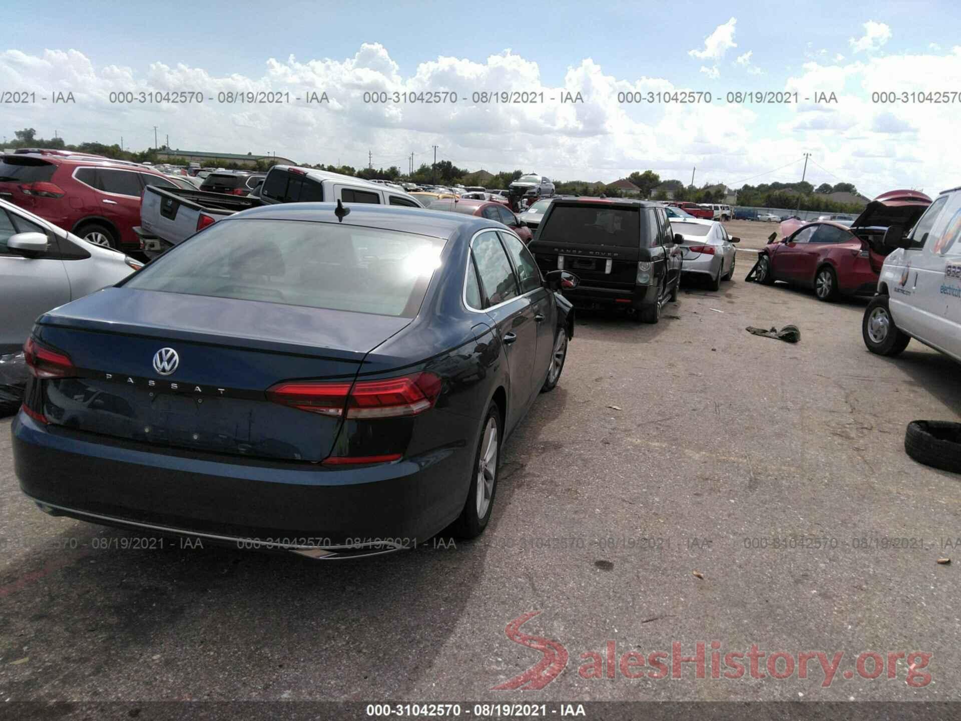 1VWSA7A37LC008359 2020 VOLKSWAGEN PASSAT