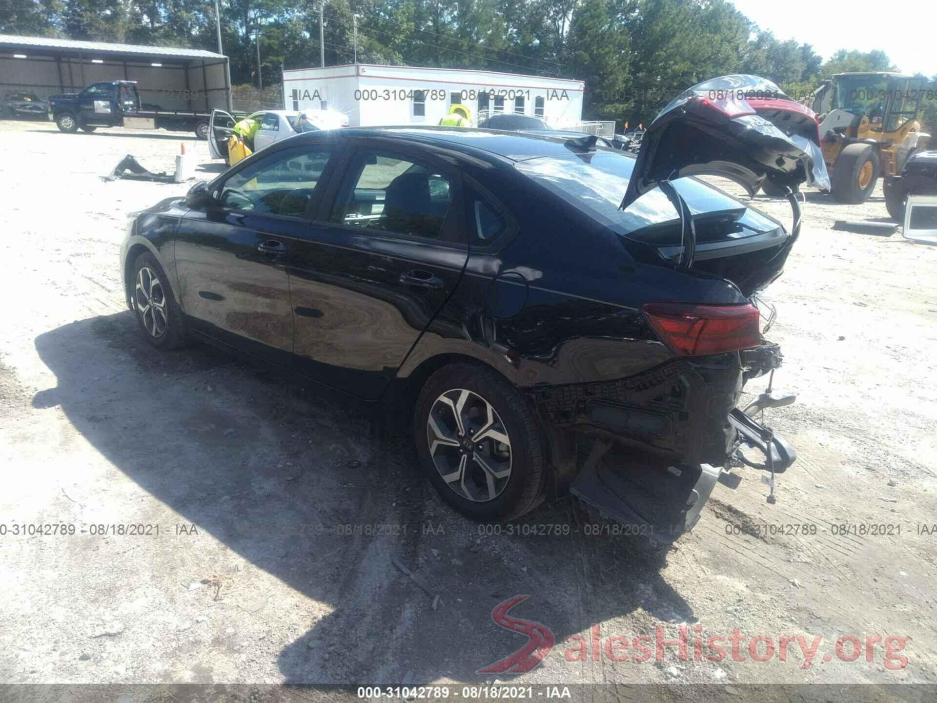 3KPF24AD8LE164931 2020 KIA FORTE