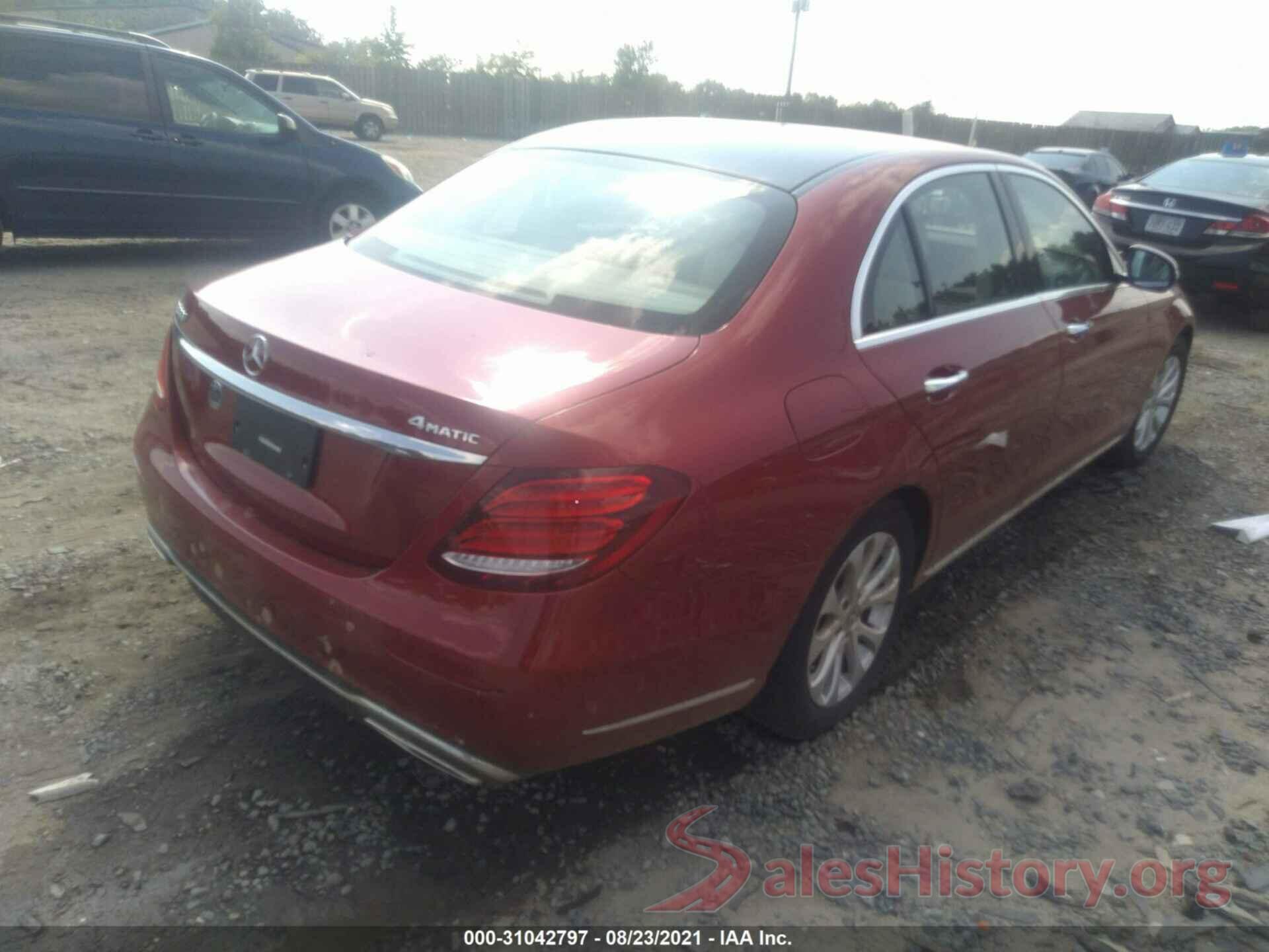 WDDZF4KB1KA551889 2019 MERCEDES-BENZ E-CLASS