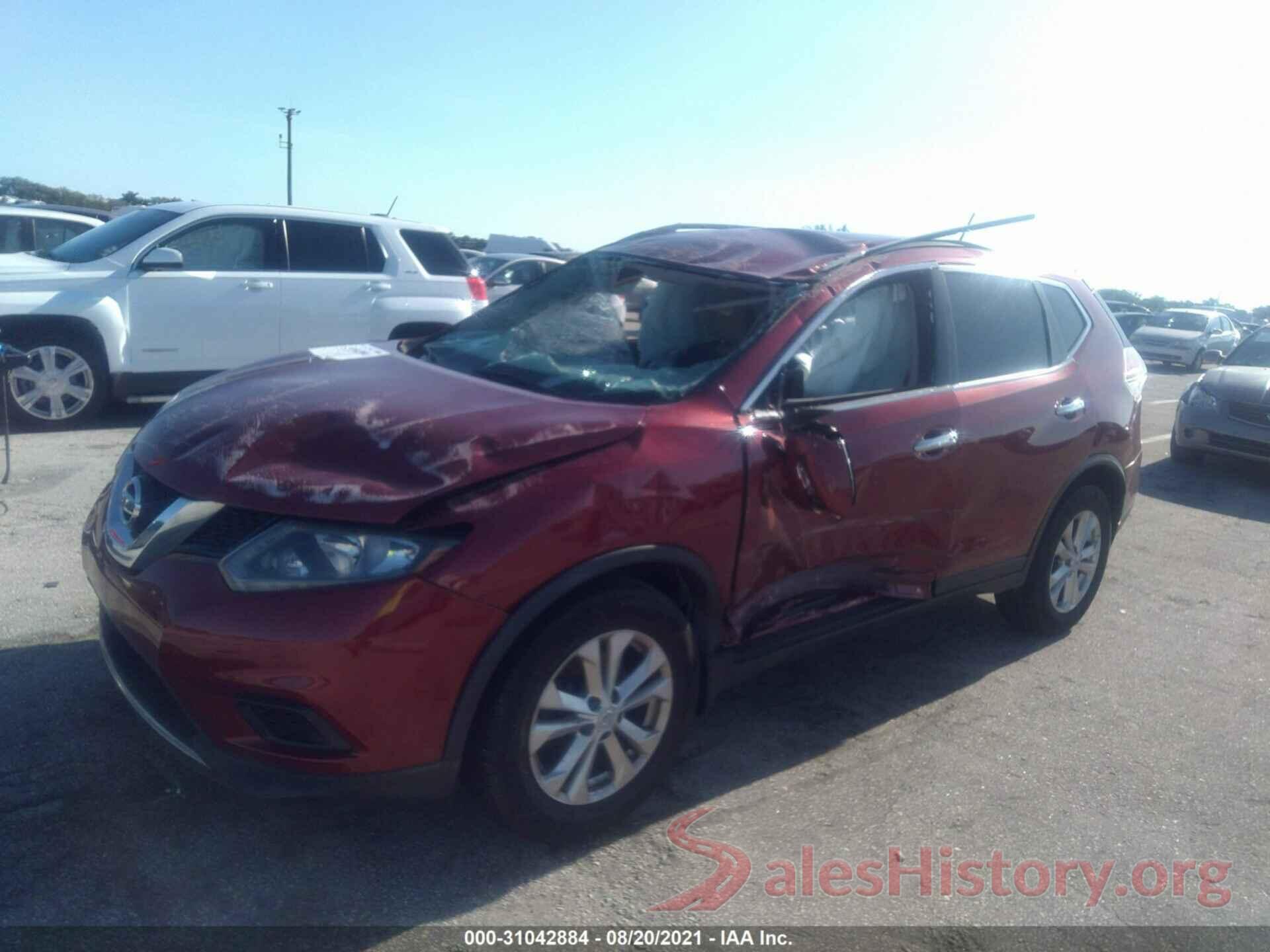 5N1AT2MT7GC925021 2016 NISSAN ROGUE