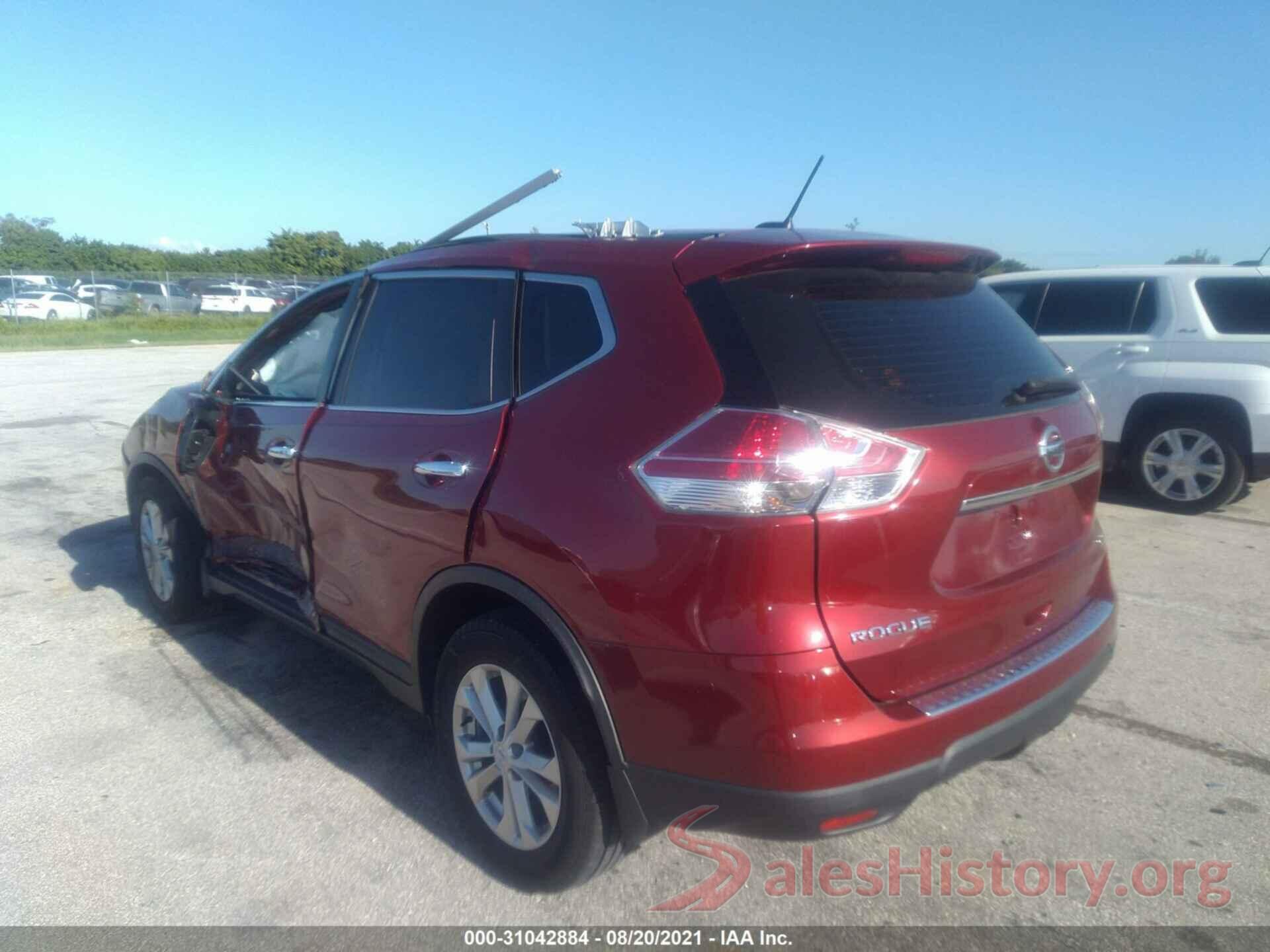 5N1AT2MT7GC925021 2016 NISSAN ROGUE