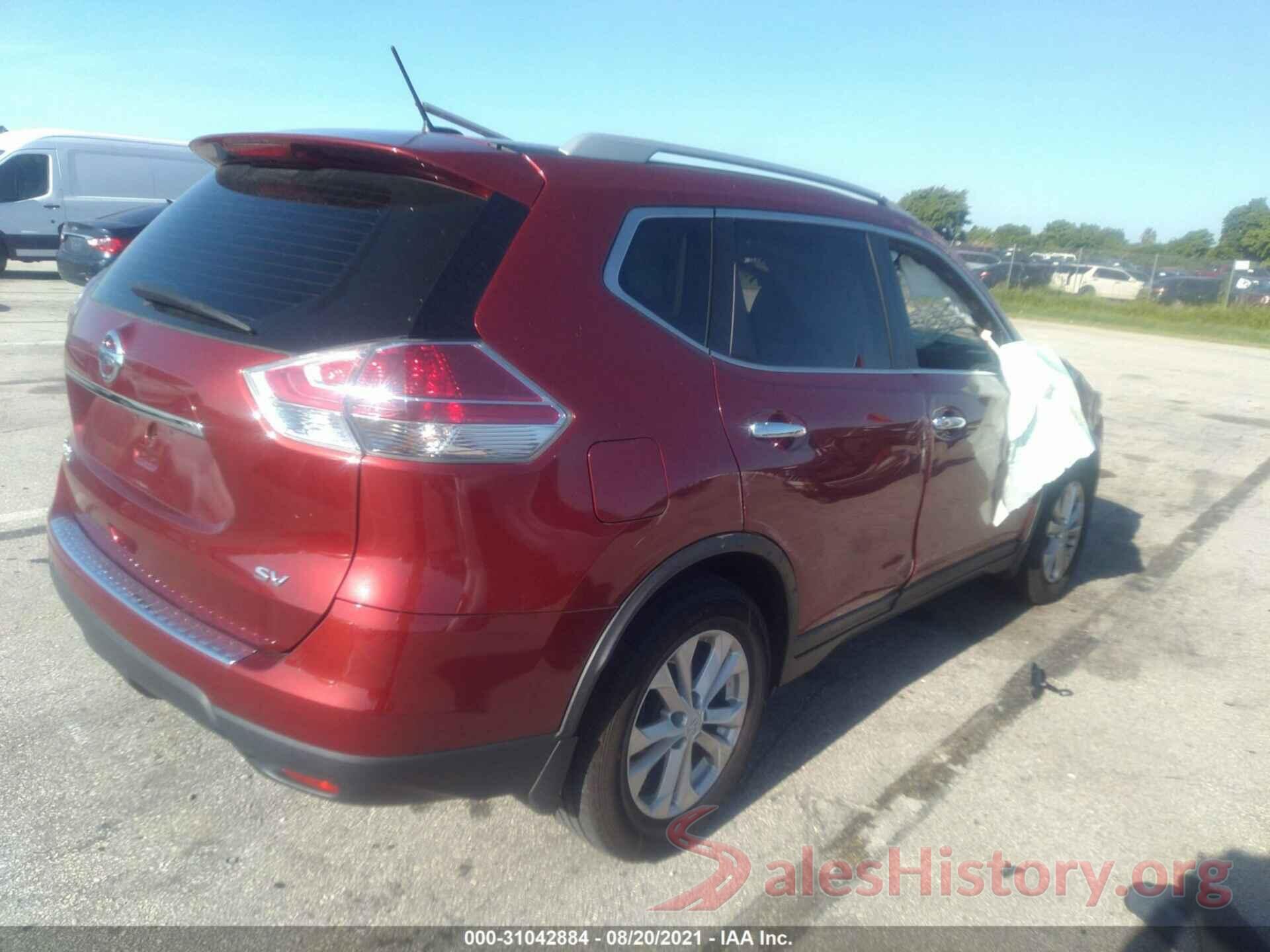 5N1AT2MT7GC925021 2016 NISSAN ROGUE