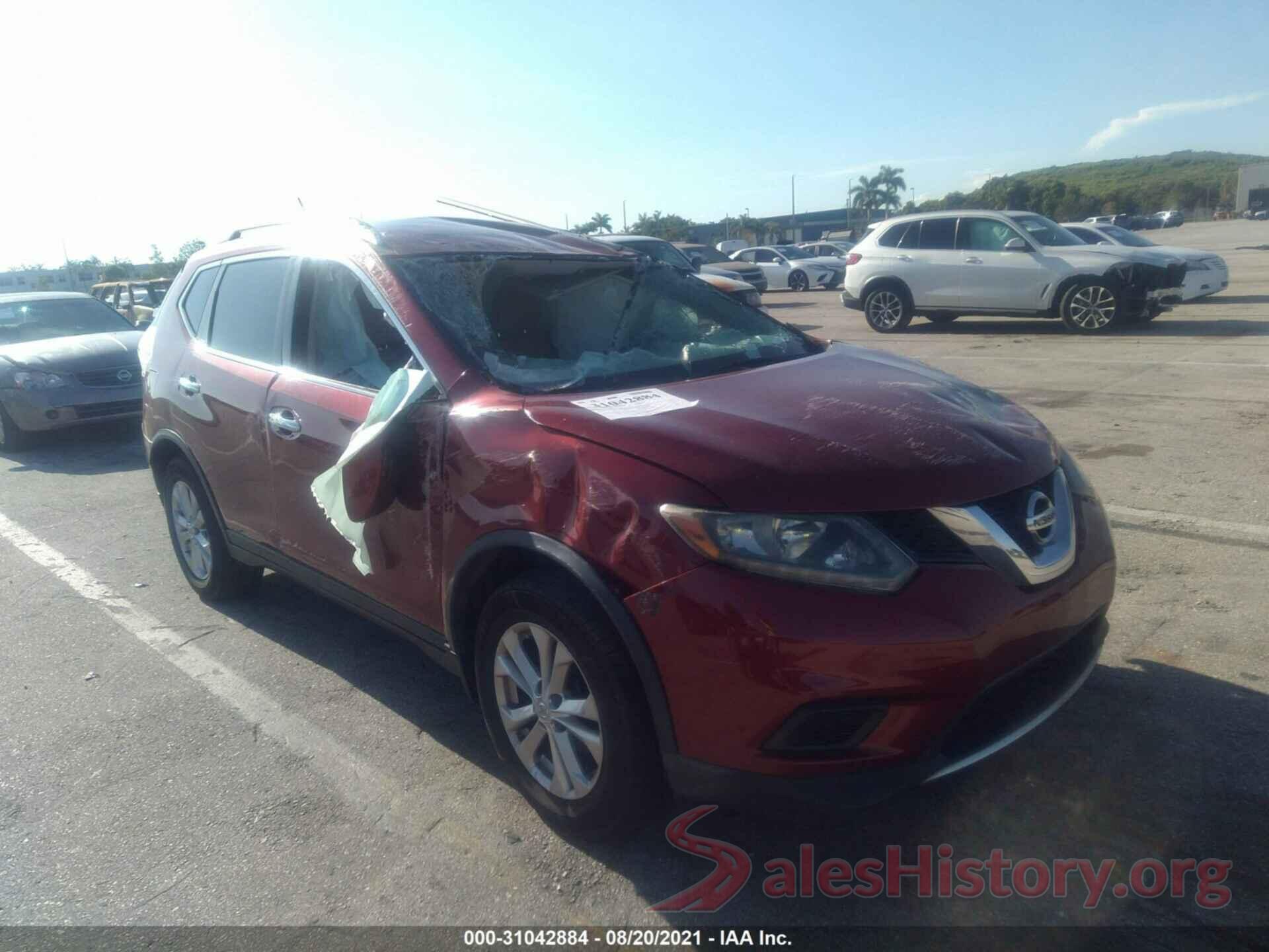 5N1AT2MT7GC925021 2016 NISSAN ROGUE