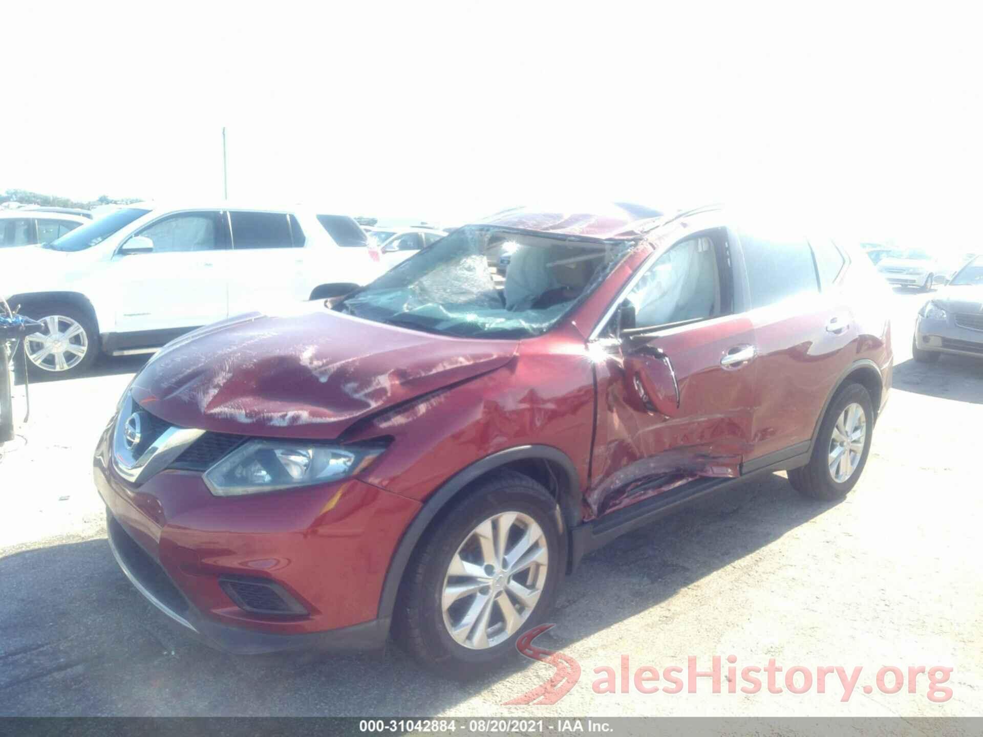 5N1AT2MT7GC925021 2016 NISSAN ROGUE