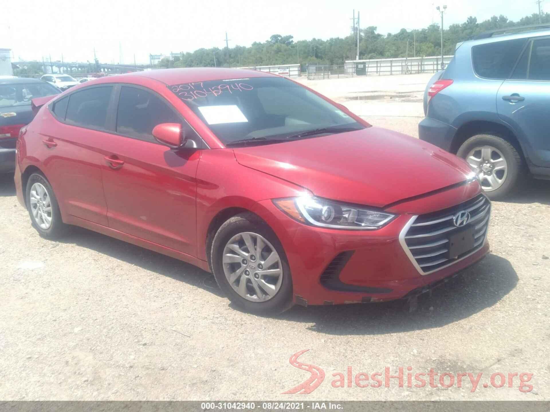 5NPD74LF8HH150683 2017 HYUNDAI ELANTRA