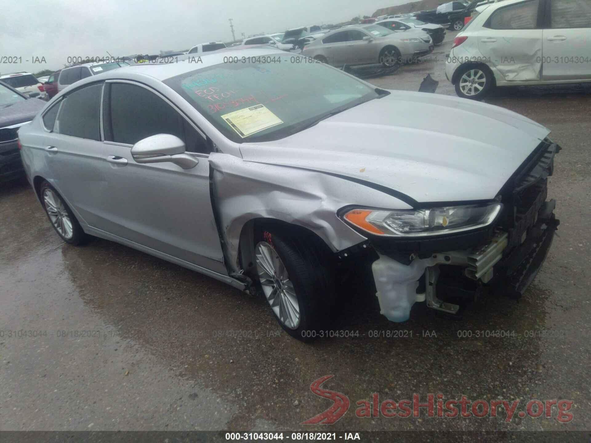 3FA6P0HD0GR205167 2016 FORD FUSION