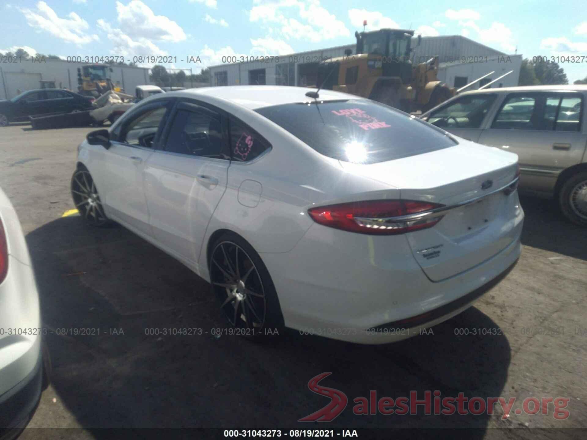 3FA6P0HD5HR216165 2017 FORD FUSION