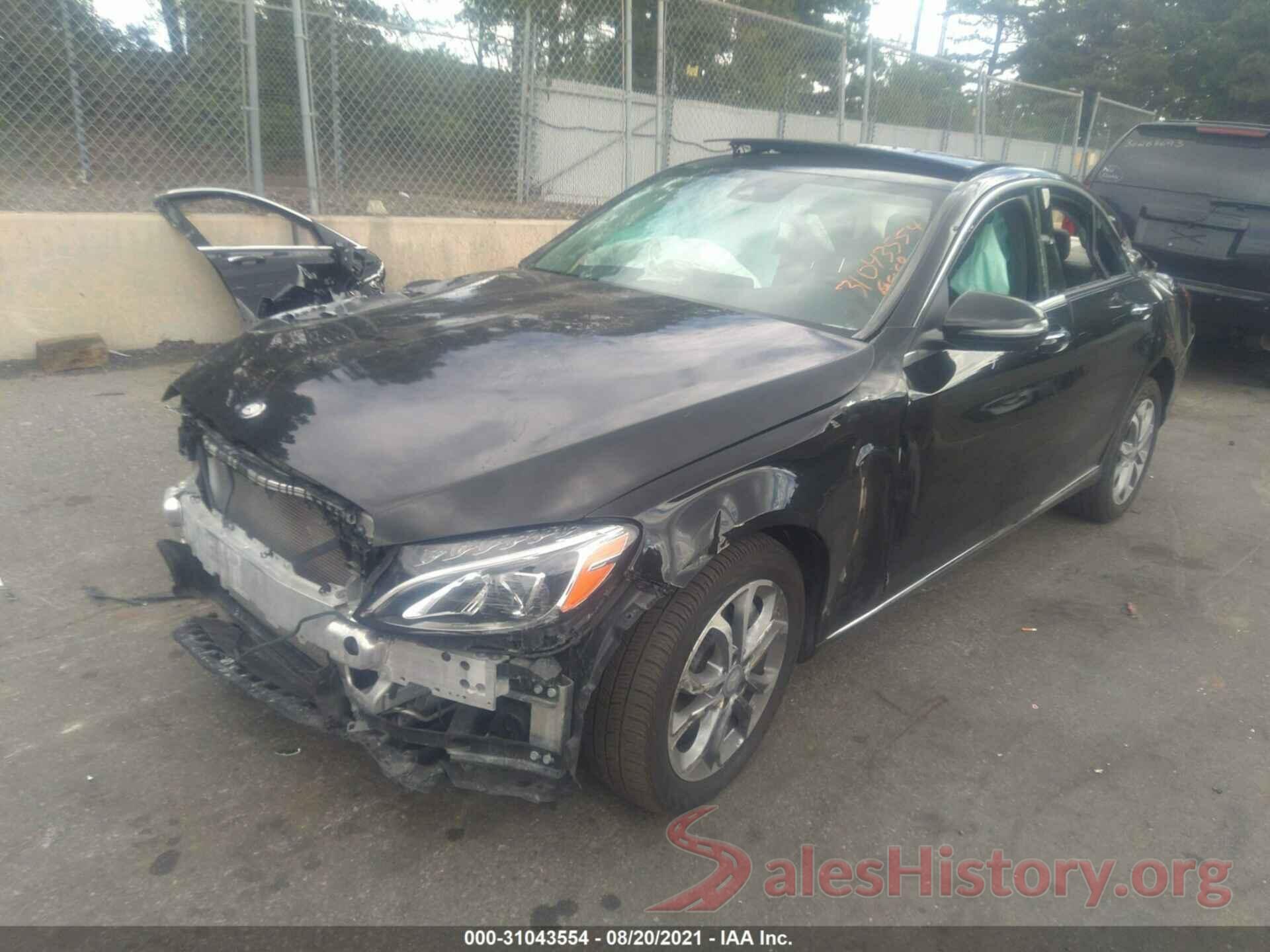 WDDWF4KB4HR255469 2017 MERCEDES-BENZ C-CLASS