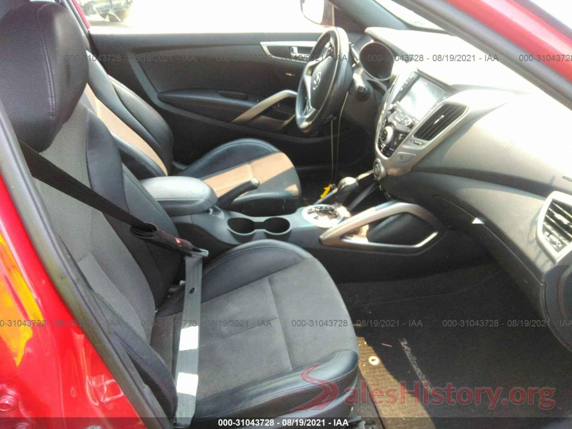 KMHTC6AD5GU251815 2016 HYUNDAI VELOSTER