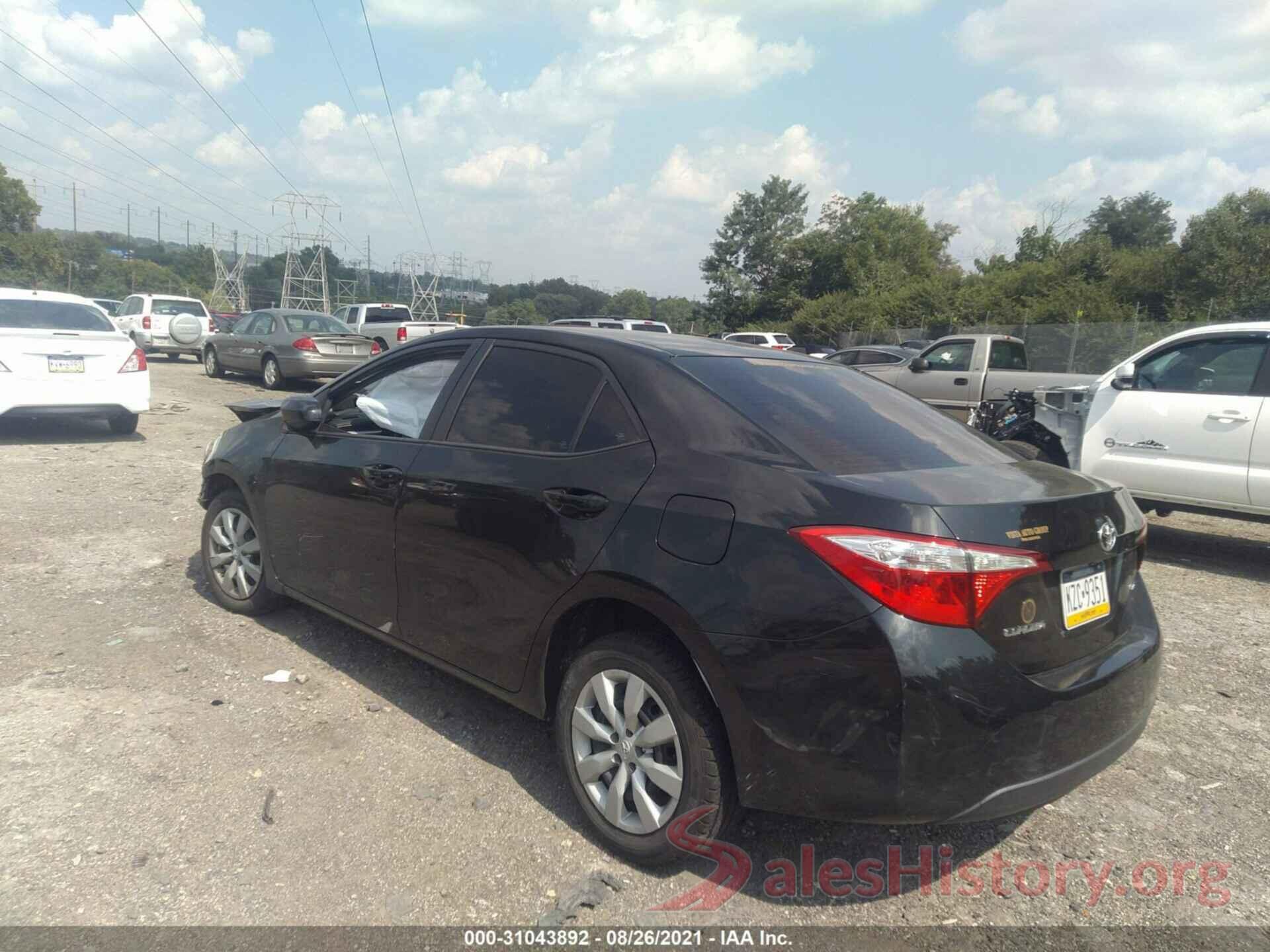 5YFBURHE4GP426453 2016 TOYOTA COROLLA