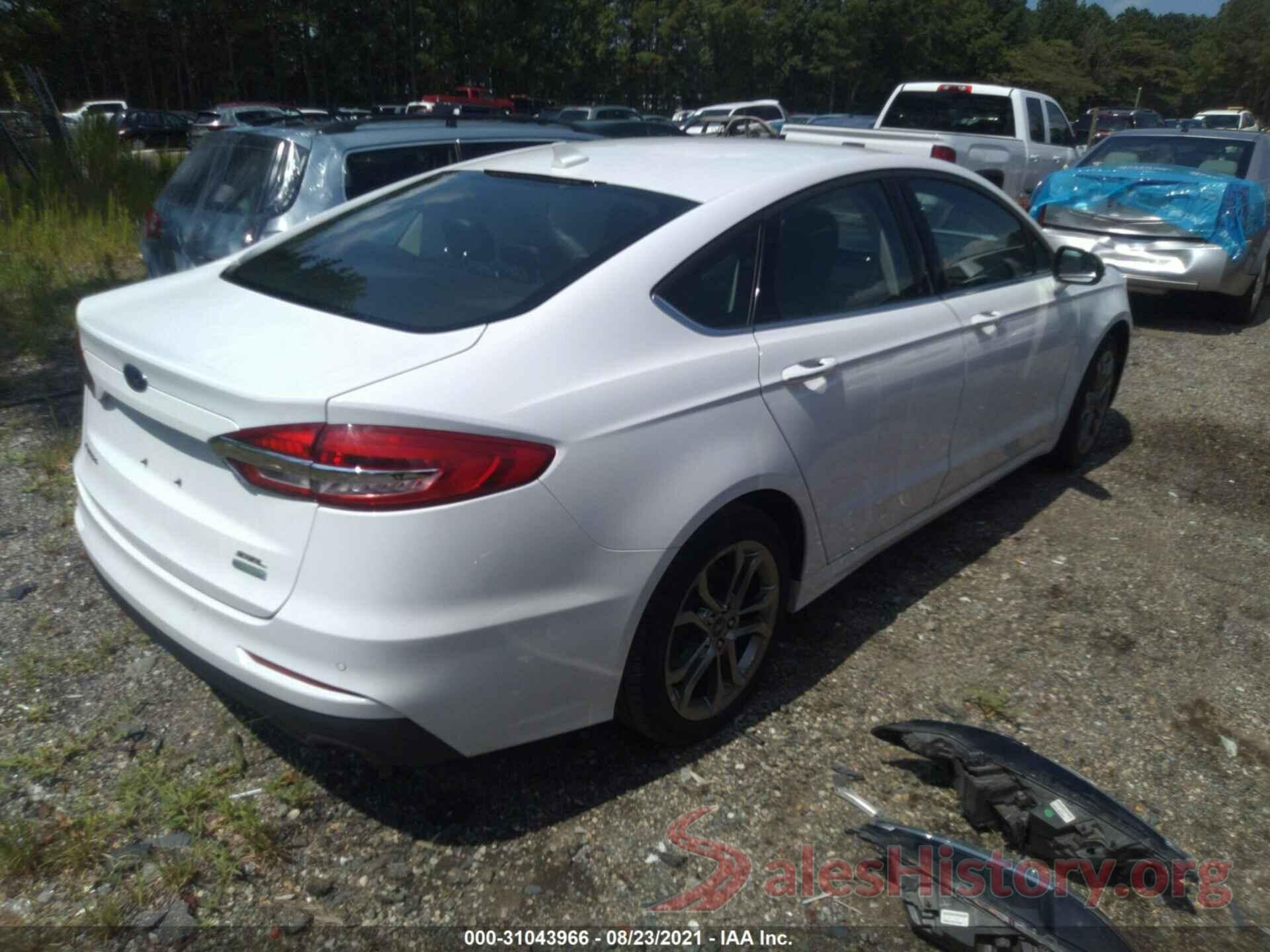 3FA6P0CD4LR153110 2020 FORD FUSION