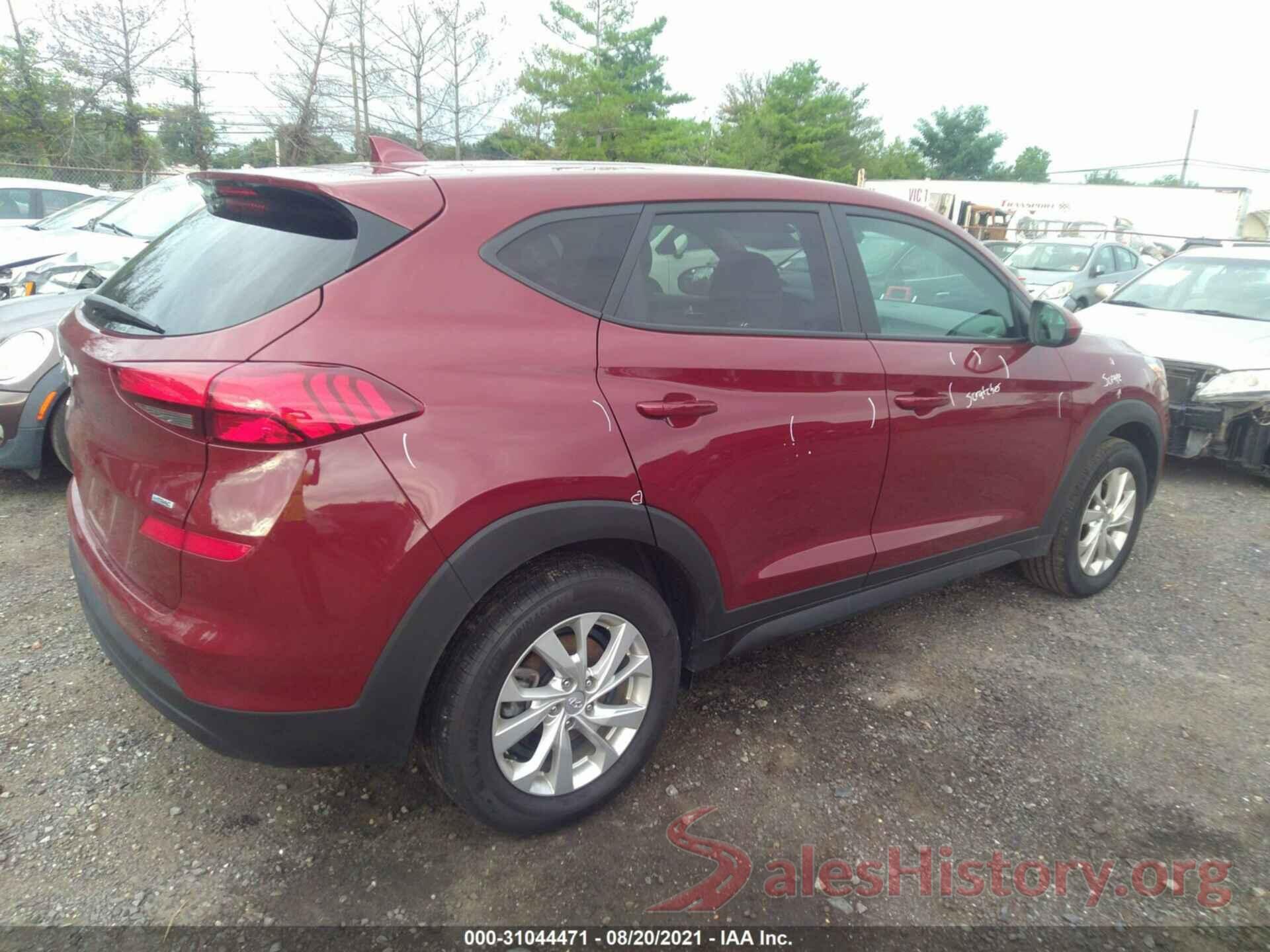 KM8J2CA47LU142940 2020 HYUNDAI TUCSON