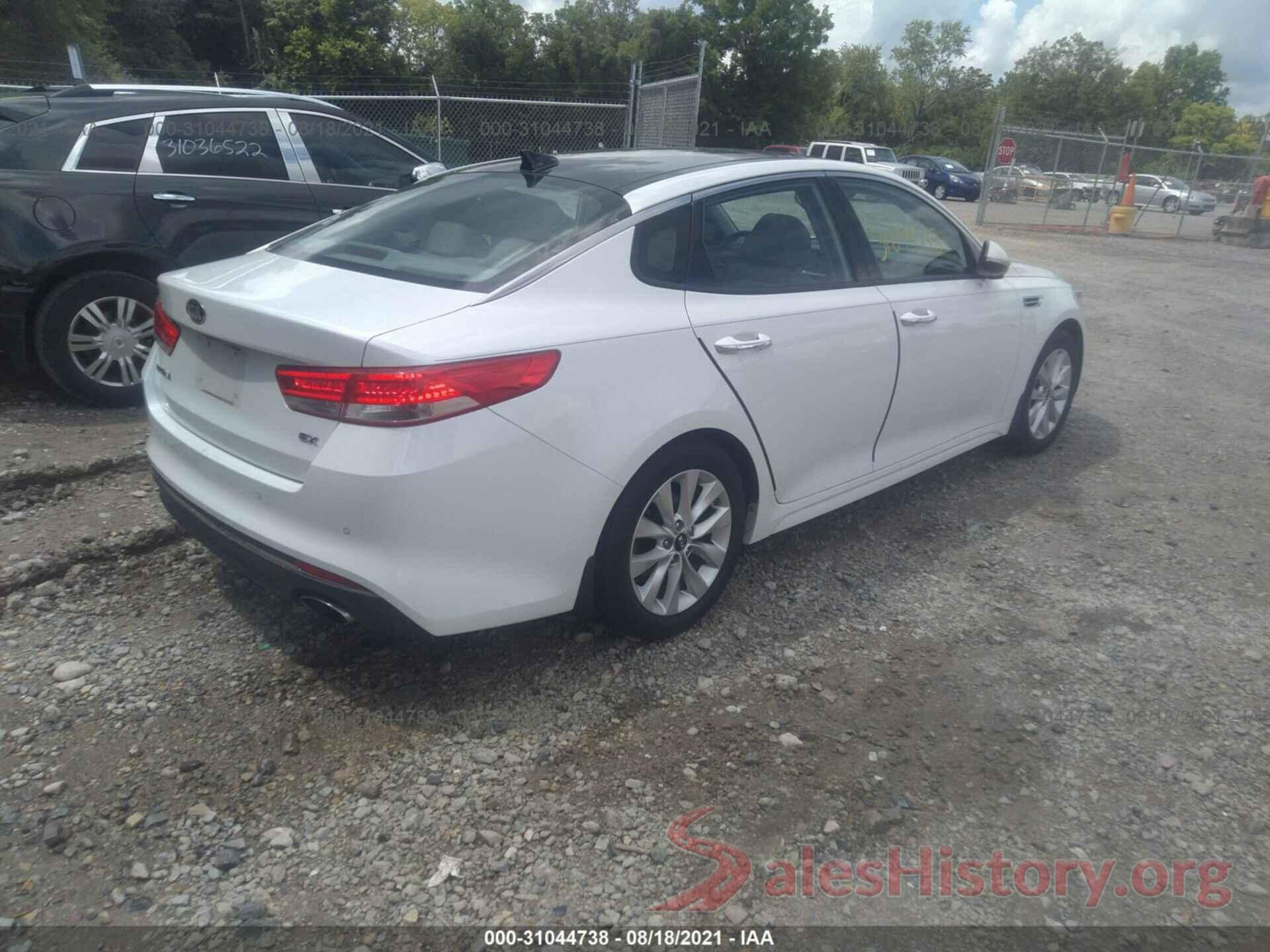 5XXGU4L35GG029440 2016 KIA OPTIMA