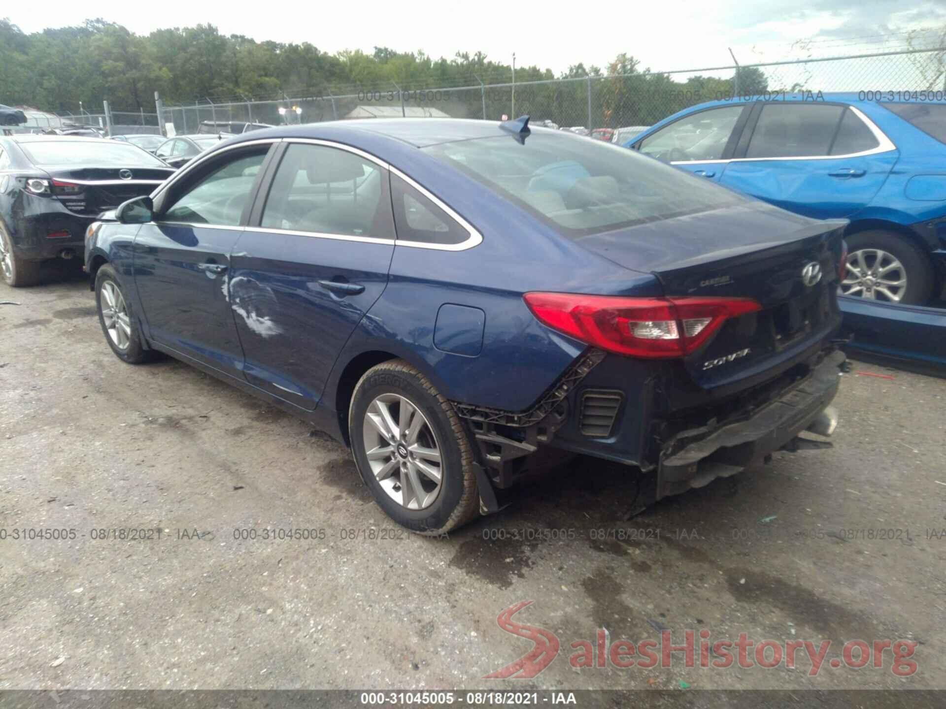 5NPE24AFXHH437447 2017 HYUNDAI SONATA