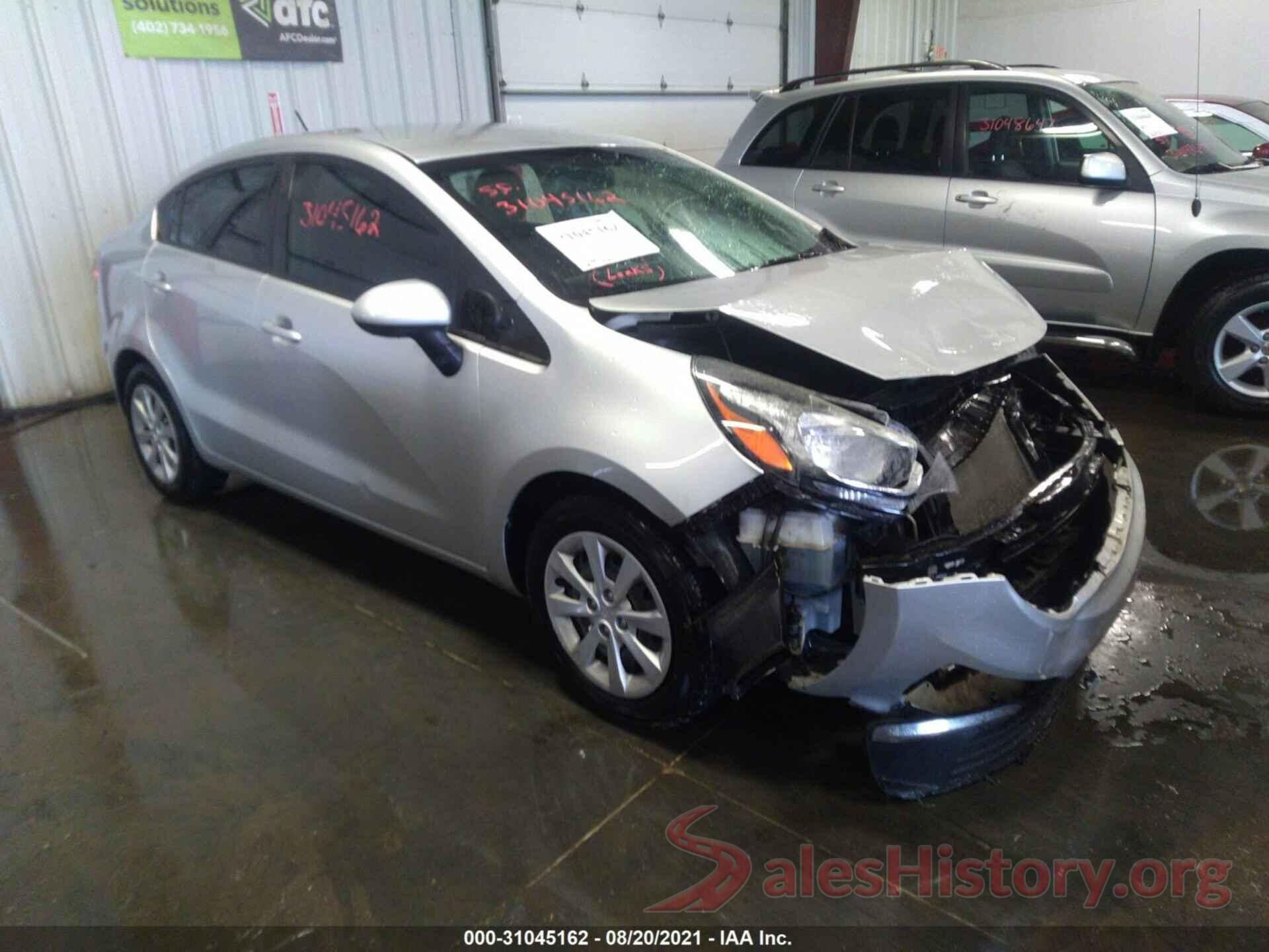 KNADM4A3XG6691158 2016 KIA RIO