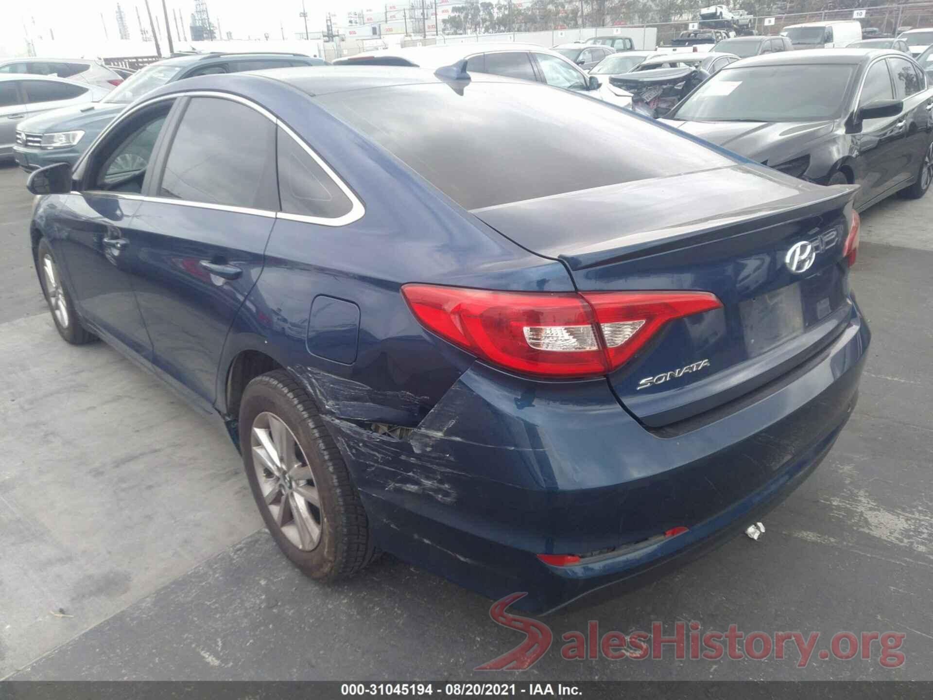 5NPE24AF9GH331344 2016 HYUNDAI SONATA