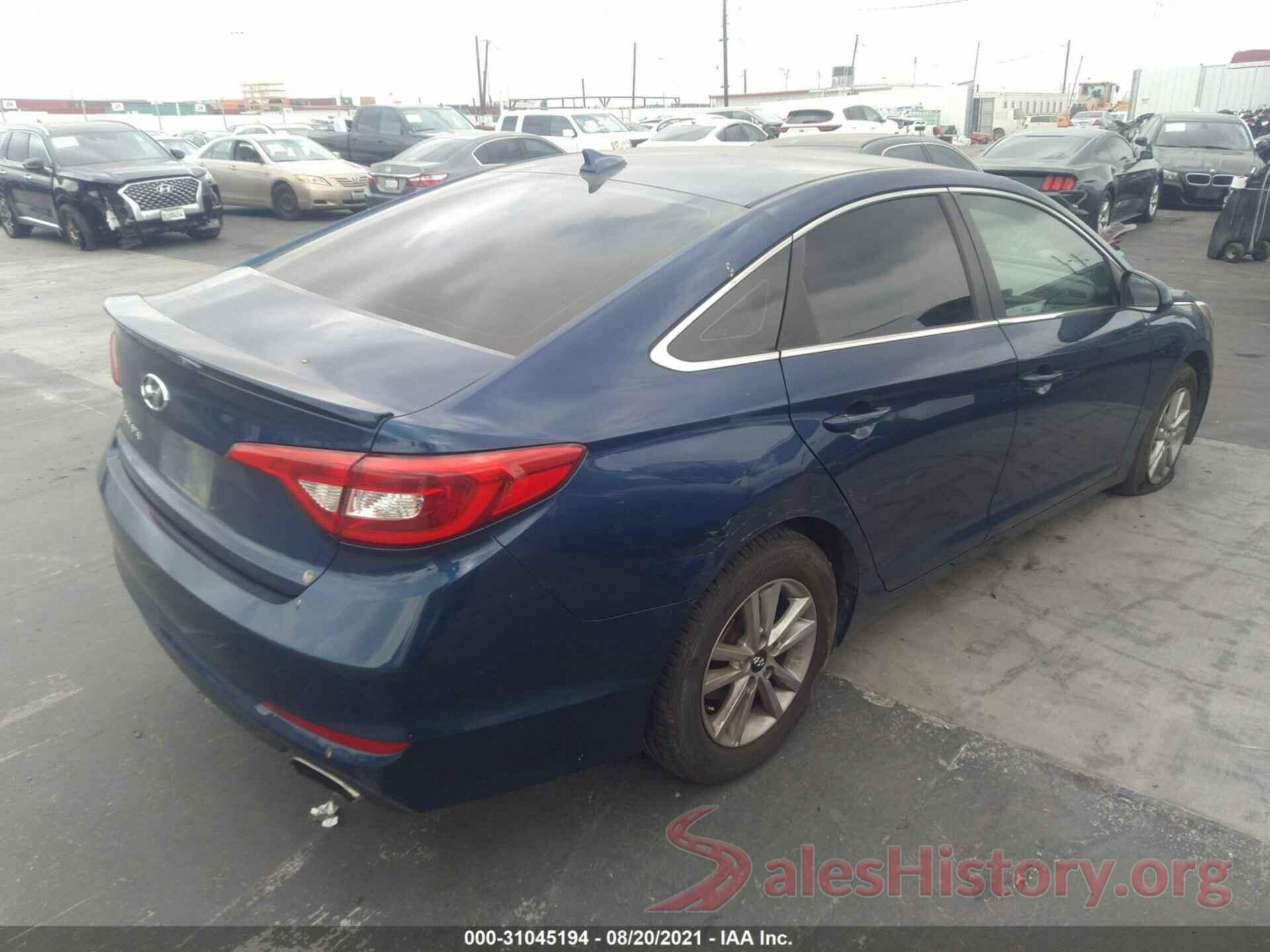 5NPE24AF9GH331344 2016 HYUNDAI SONATA