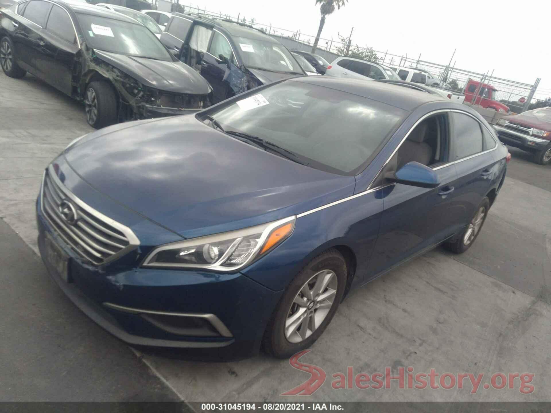 5NPE24AF9GH331344 2016 HYUNDAI SONATA