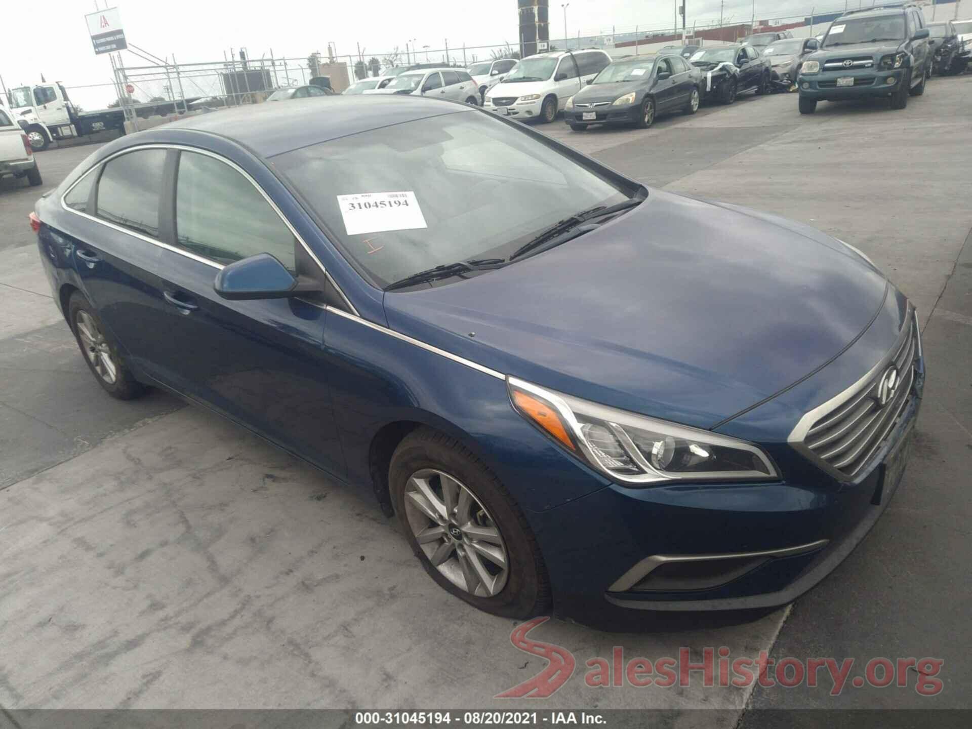 5NPE24AF9GH331344 2016 HYUNDAI SONATA