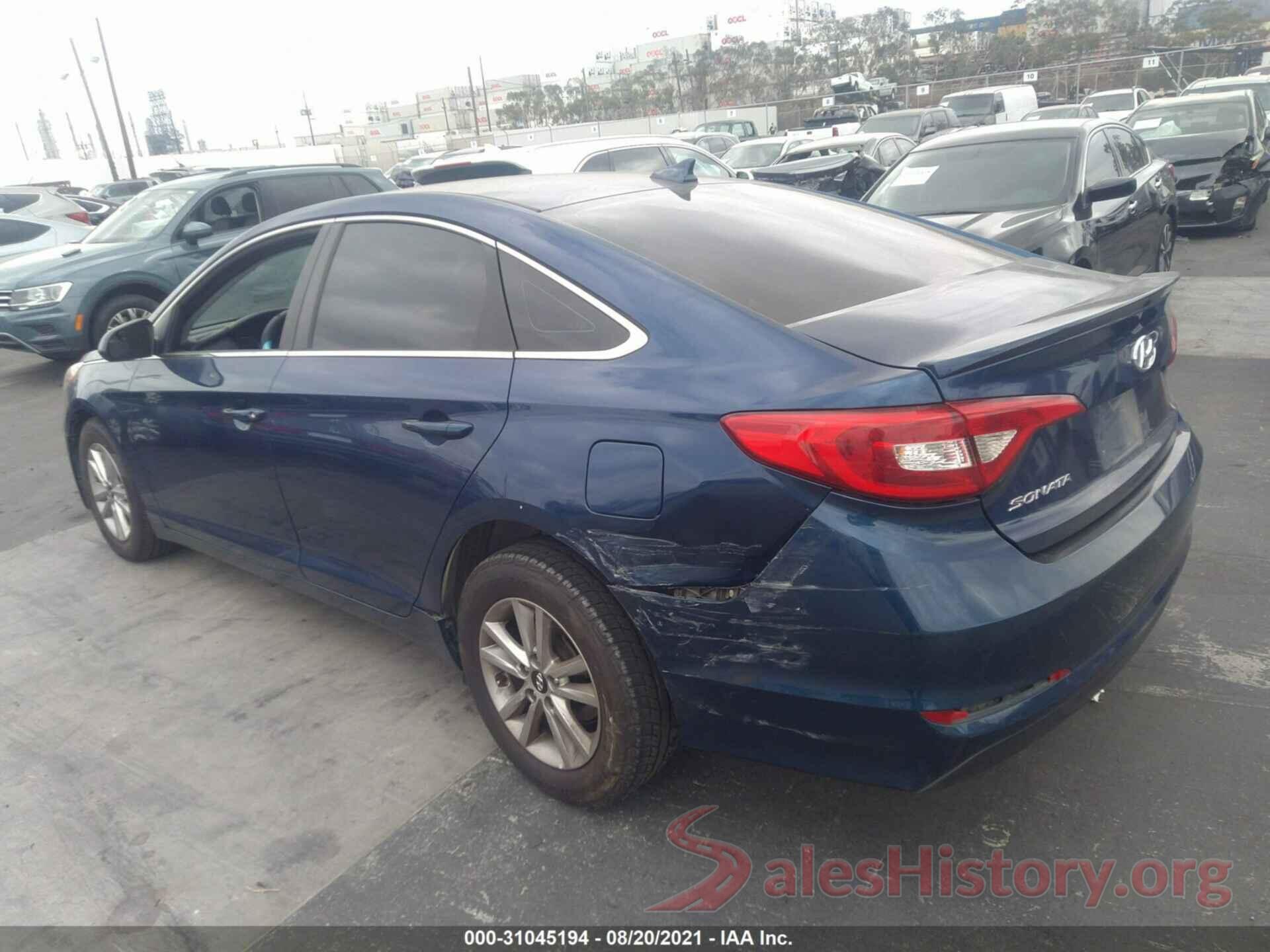 5NPE24AF9GH331344 2016 HYUNDAI SONATA