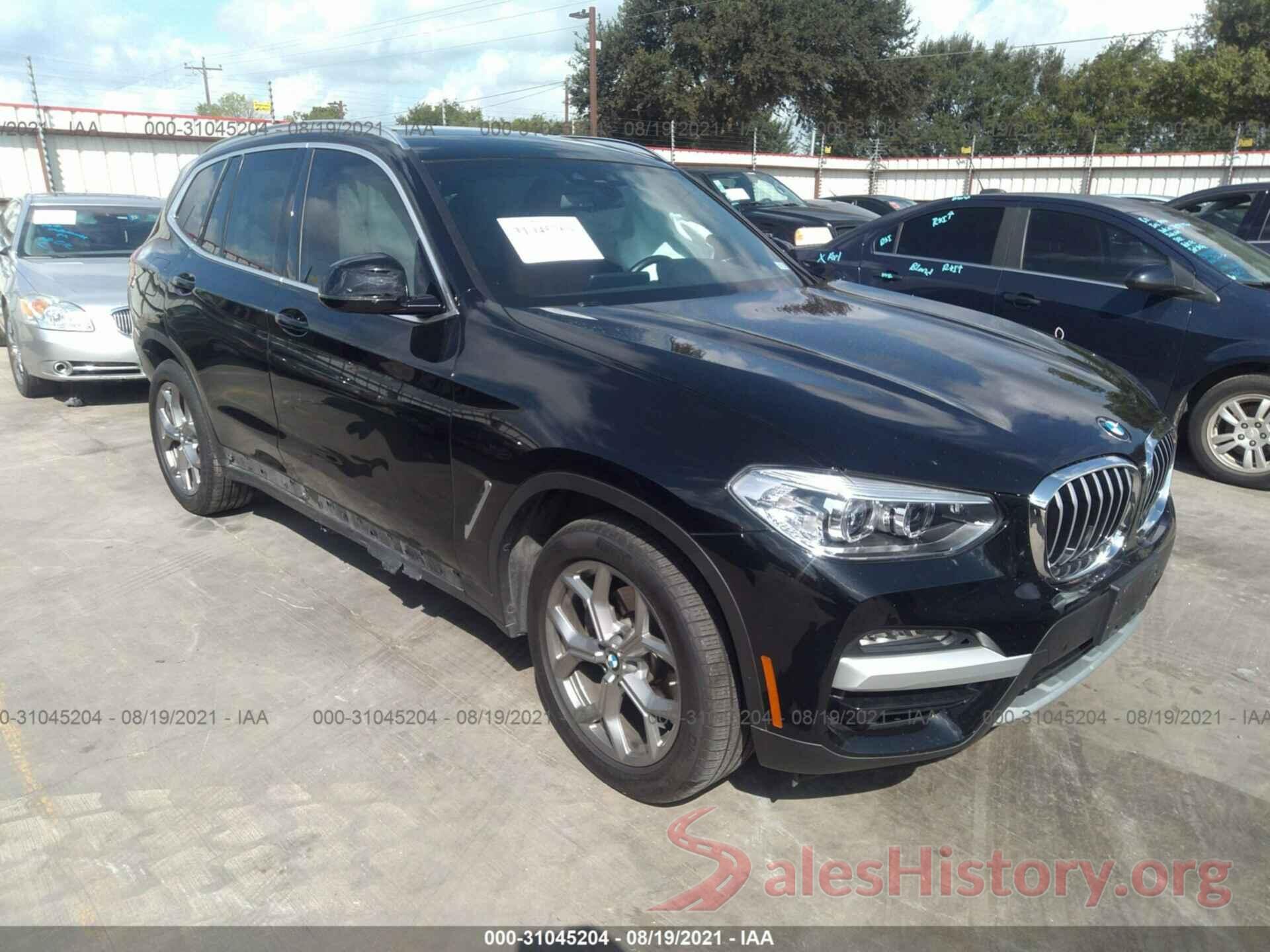 5UXTY3C04L9D28140 2020 BMW X3