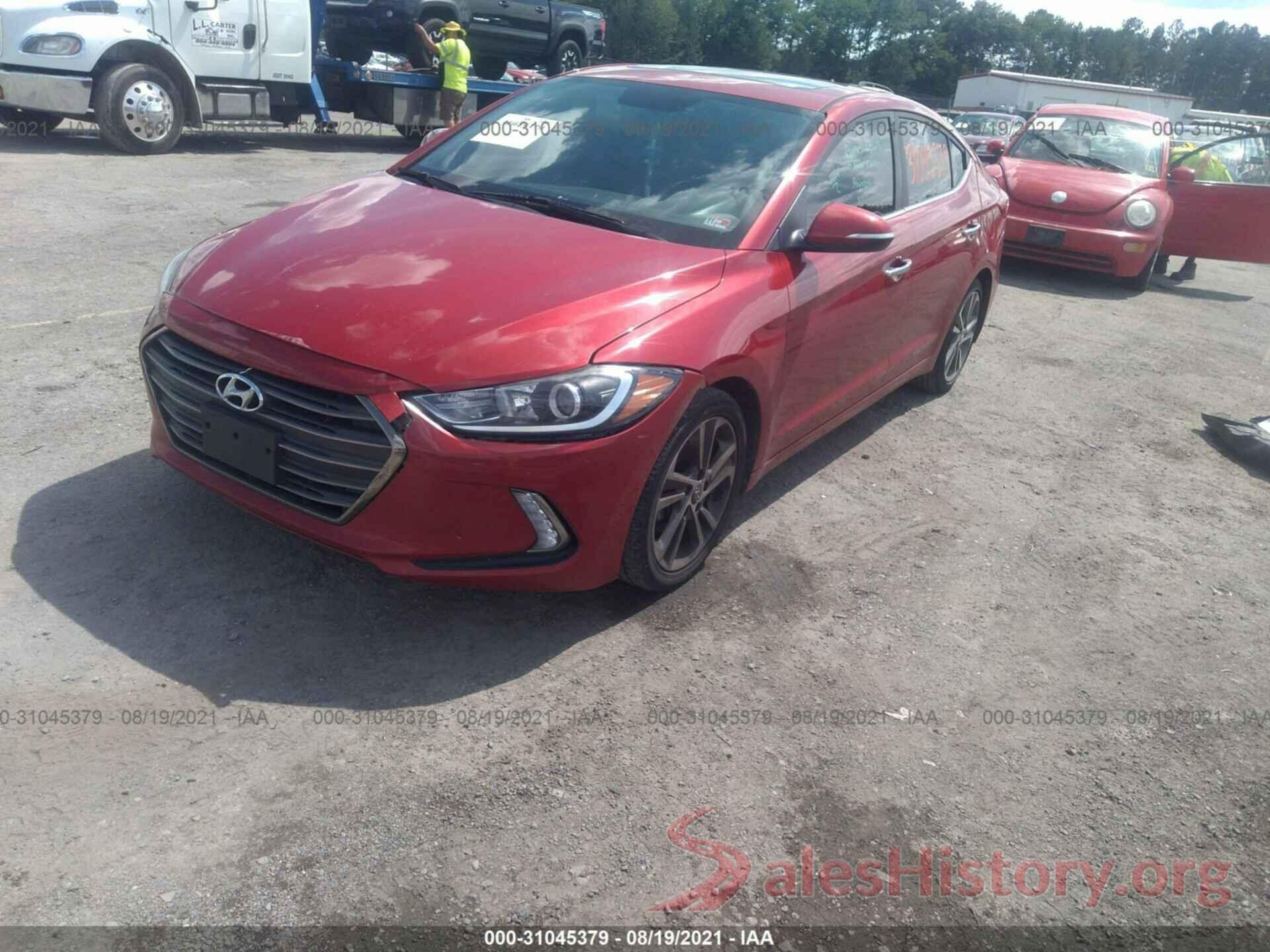 5NPD84LF3HH012420 2017 HYUNDAI ELANTRA