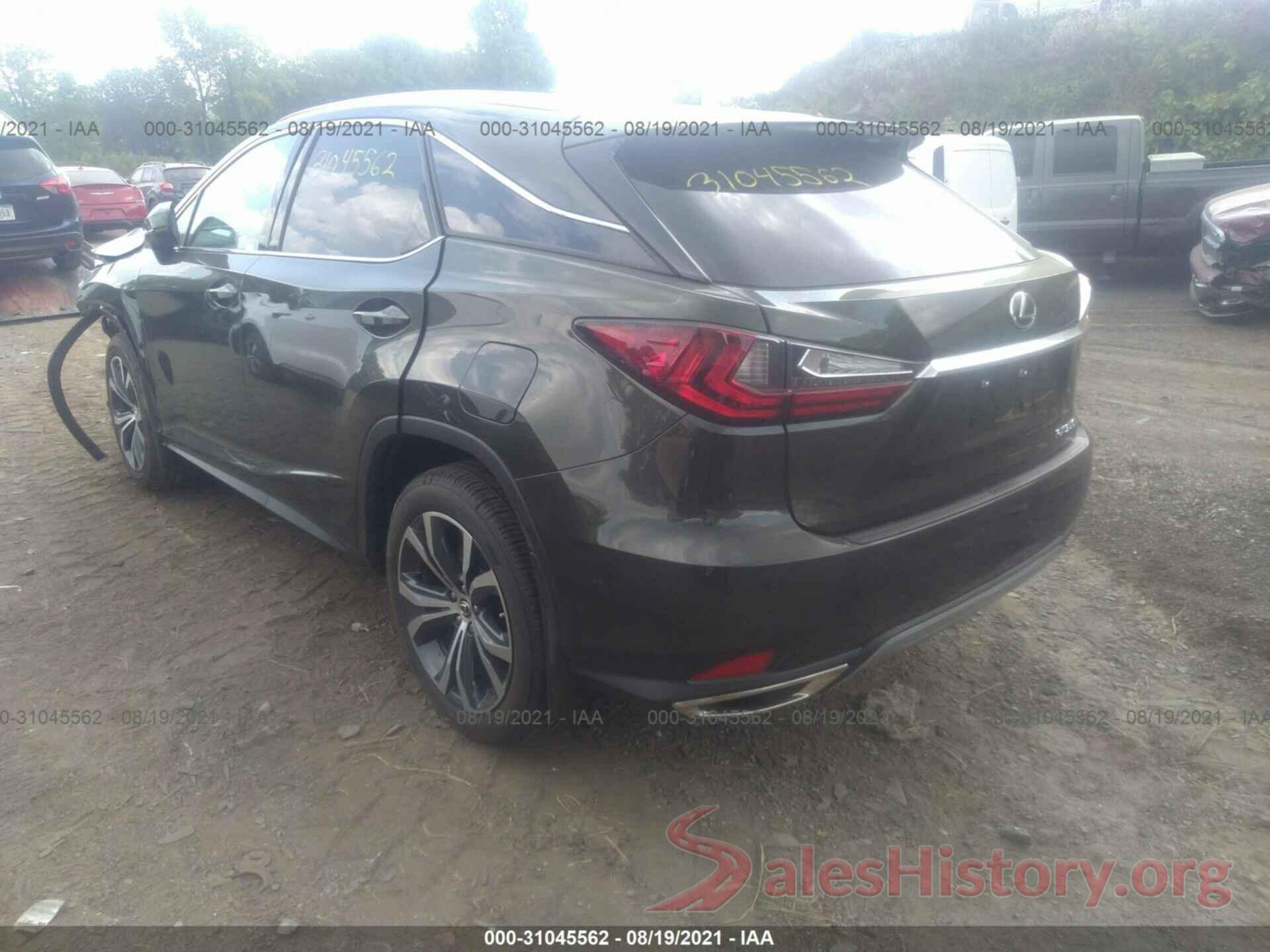 2T2HZMDA6MC299455 2021 LEXUS RX