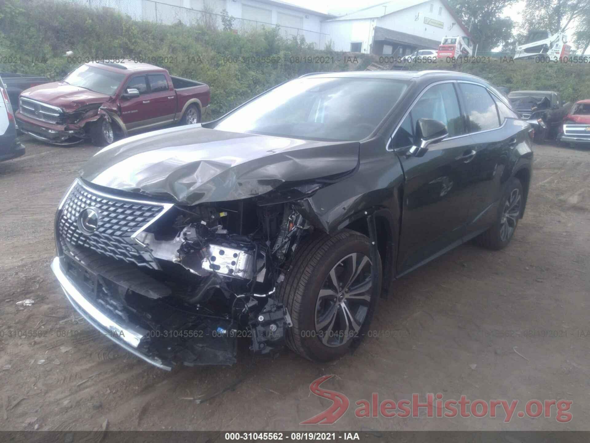 2T2HZMDA6MC299455 2021 LEXUS RX