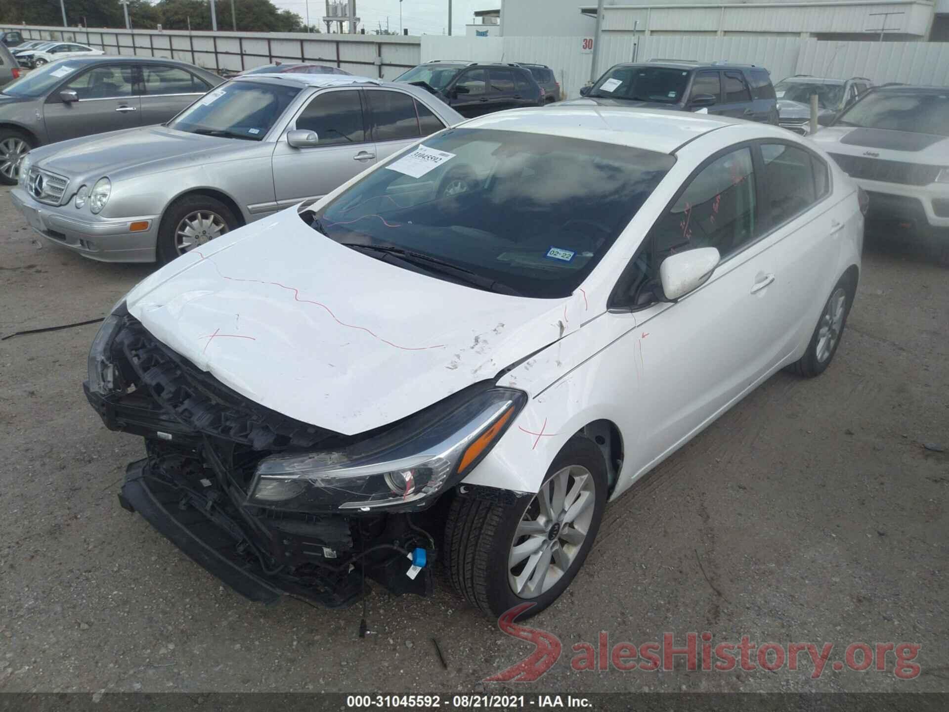 3KPFL4A78HE023307 2017 KIA FORTE