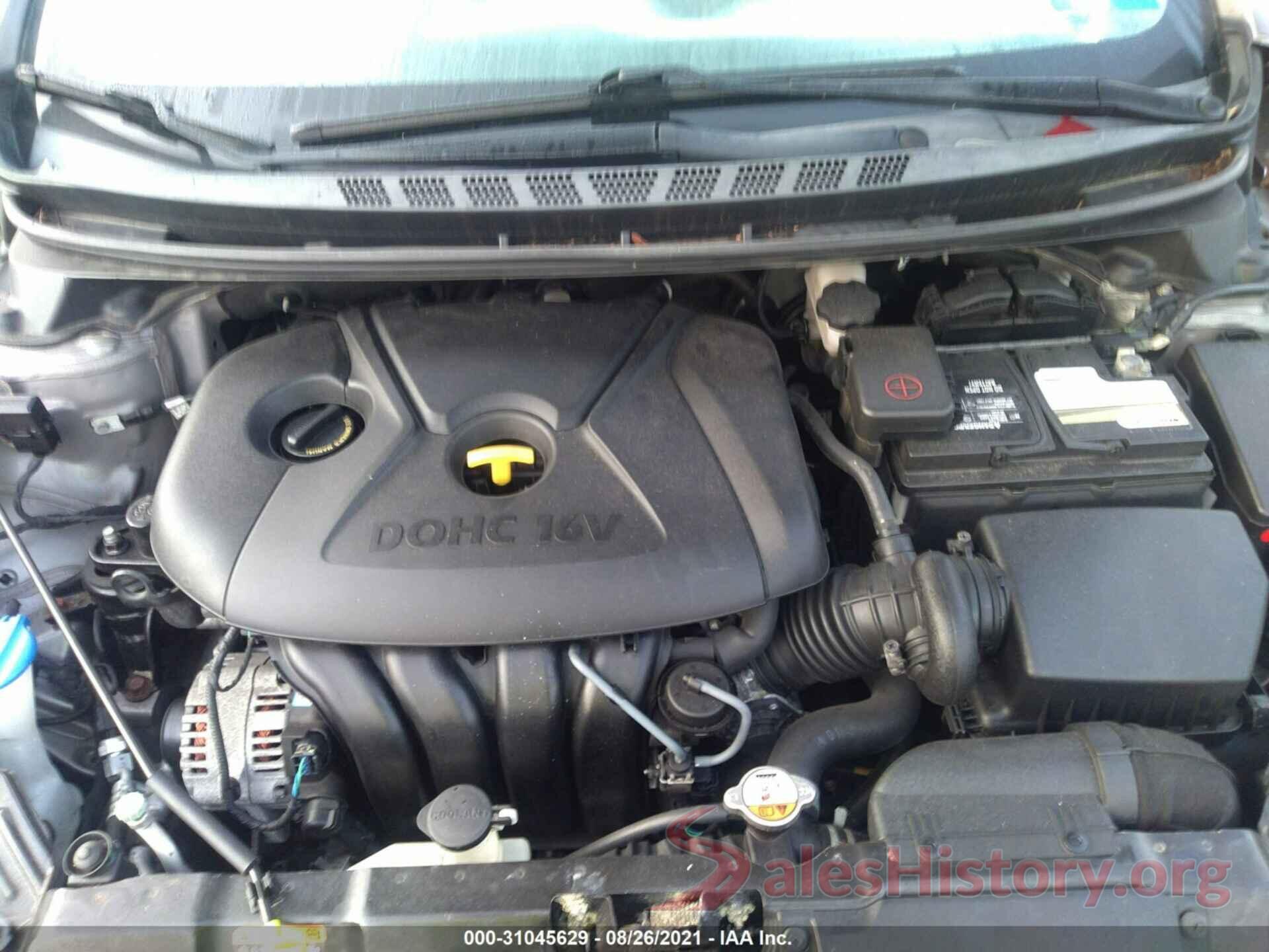 5NPDH4AE5GH690224 2016 HYUNDAI ELANTRA