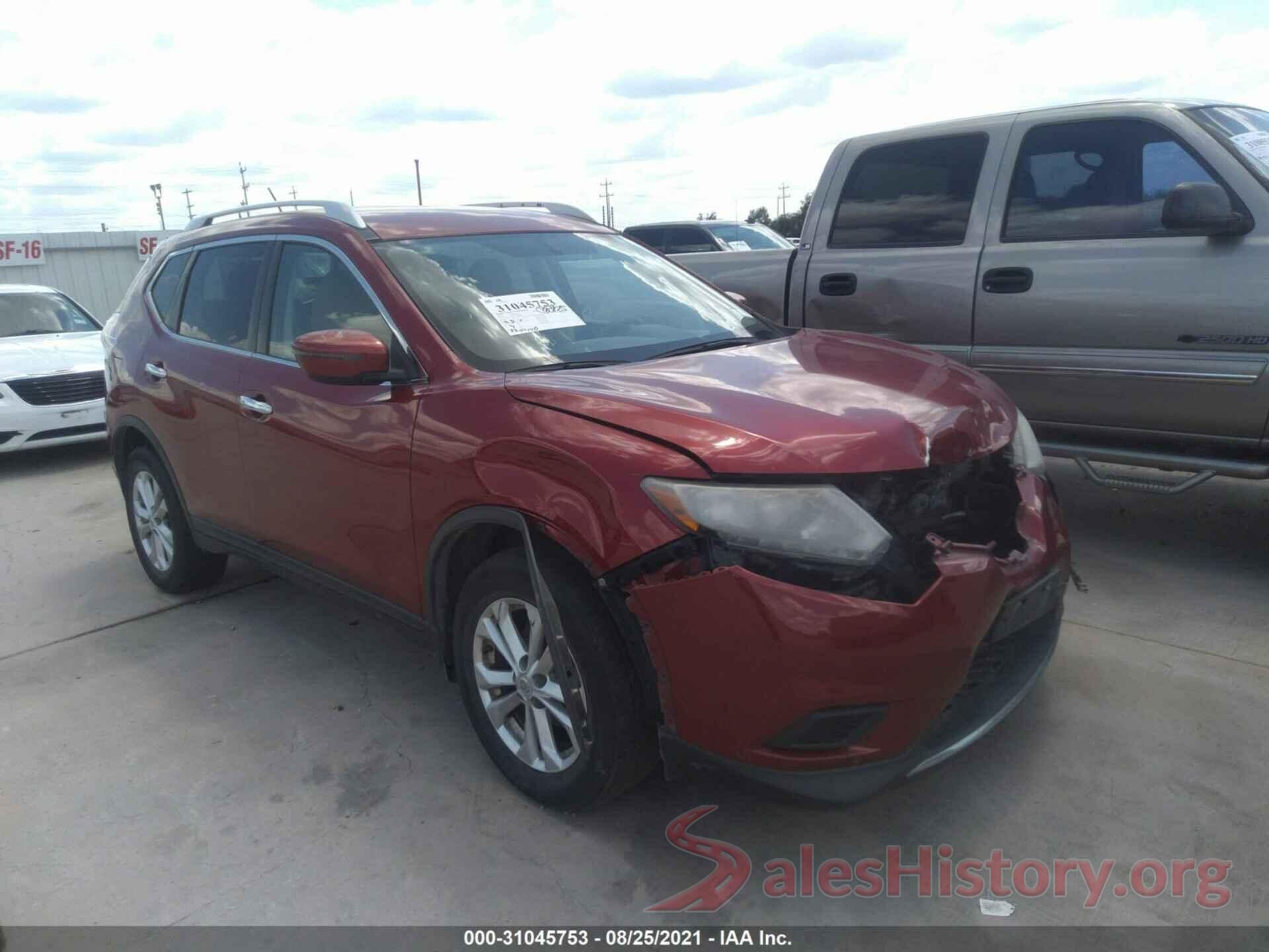 KNMAT2MT1GP609739 2016 NISSAN ROGUE