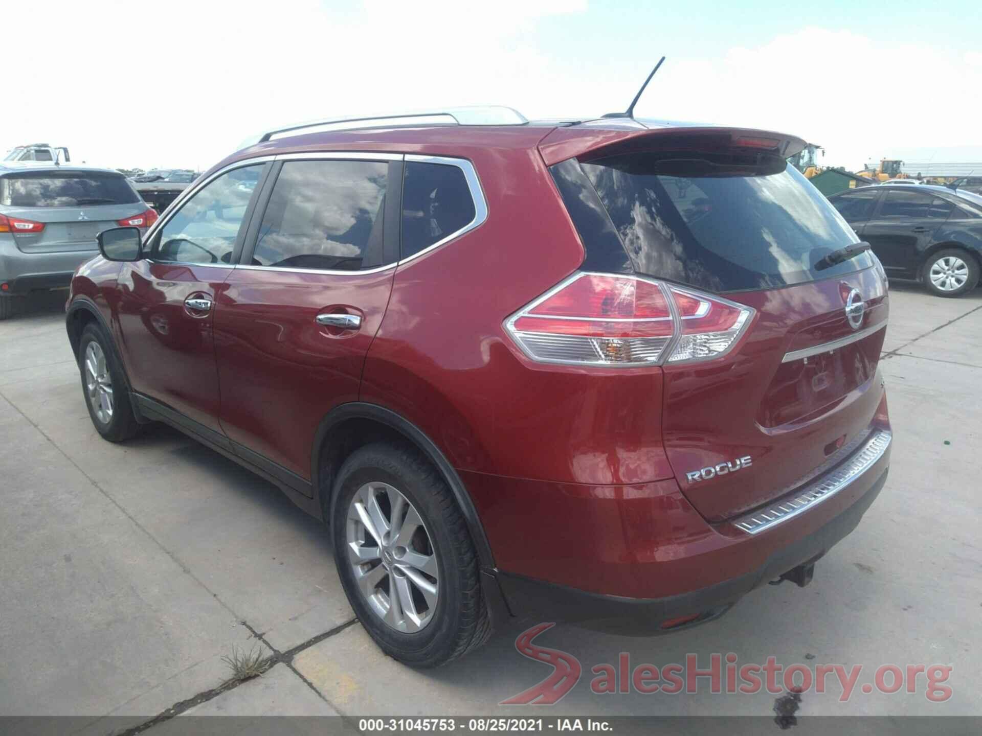 KNMAT2MT1GP609739 2016 NISSAN ROGUE