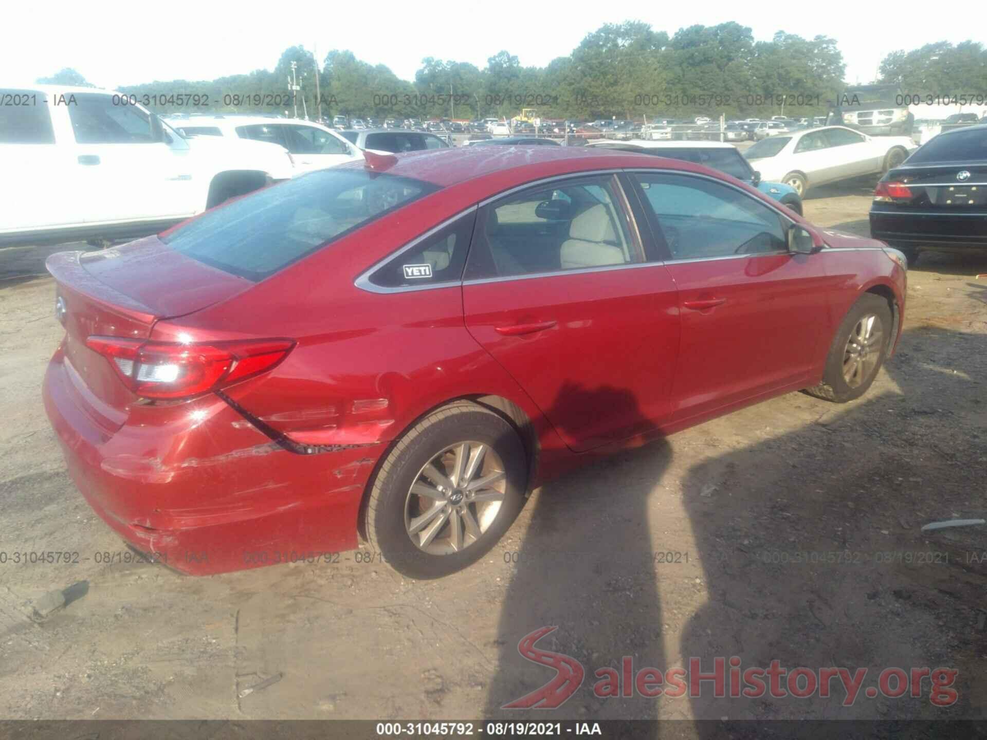 5NPE24AF6HH562204 2017 HYUNDAI SONATA