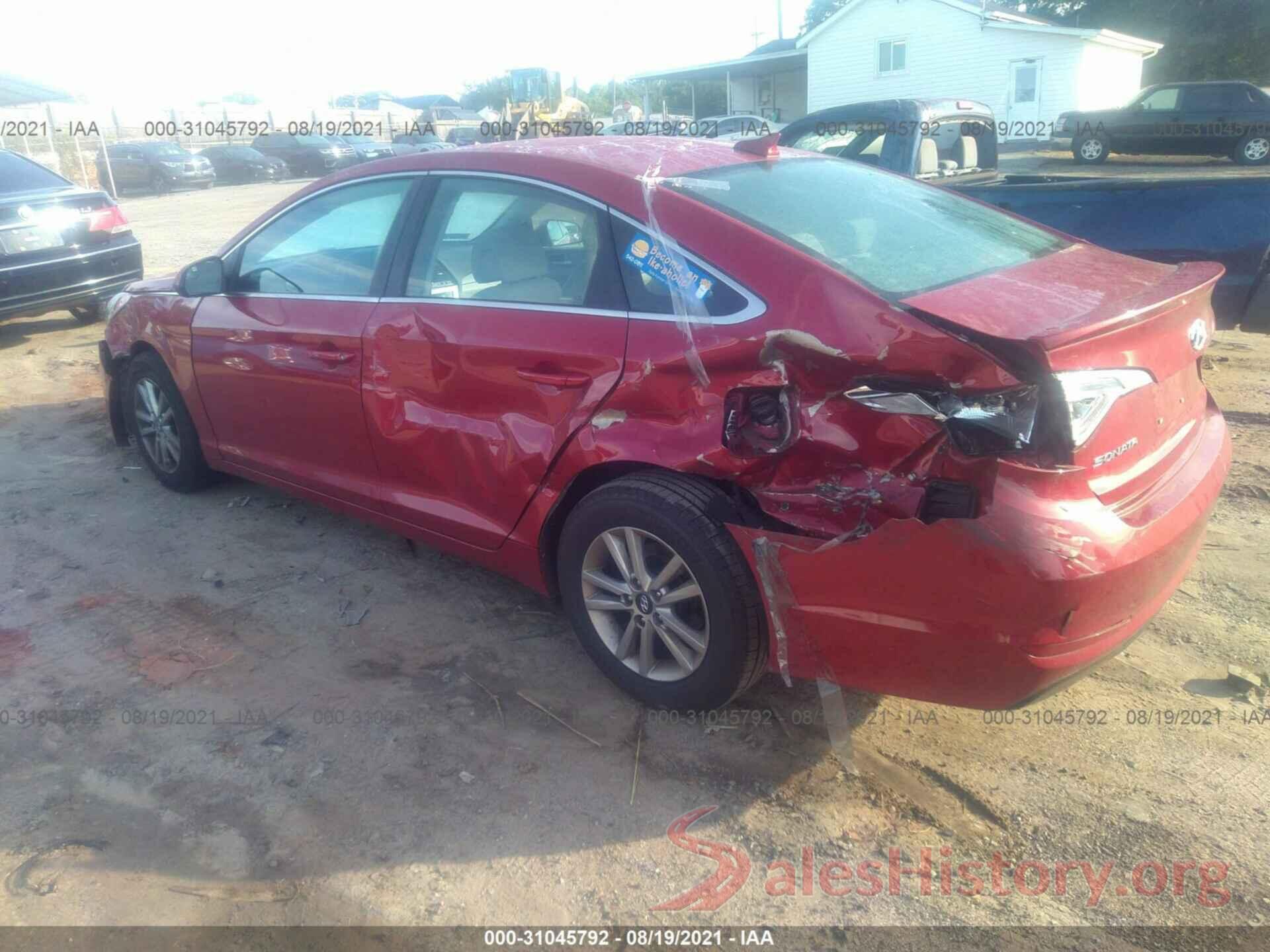 5NPE24AF6HH562204 2017 HYUNDAI SONATA