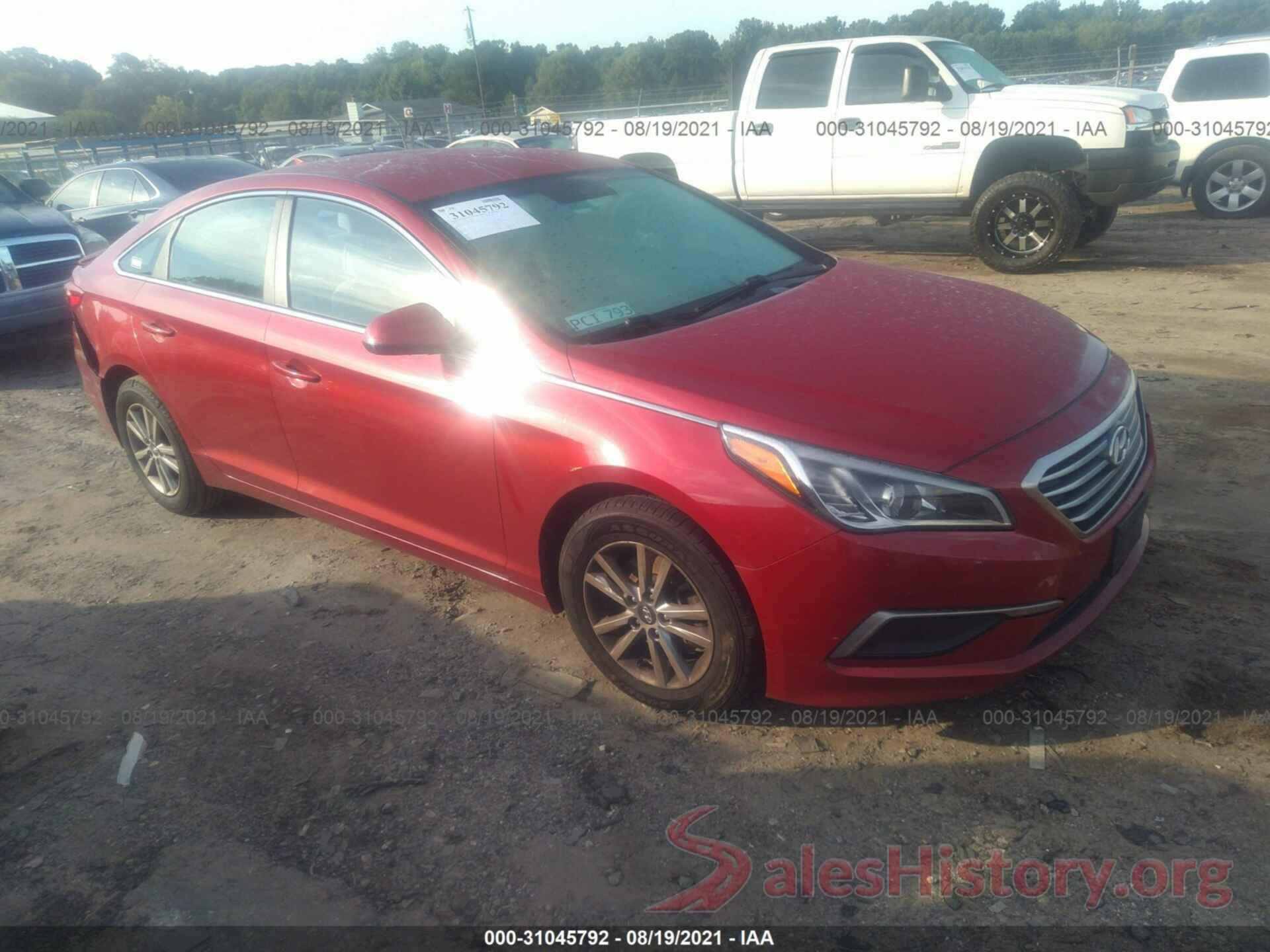 5NPE24AF6HH562204 2017 HYUNDAI SONATA