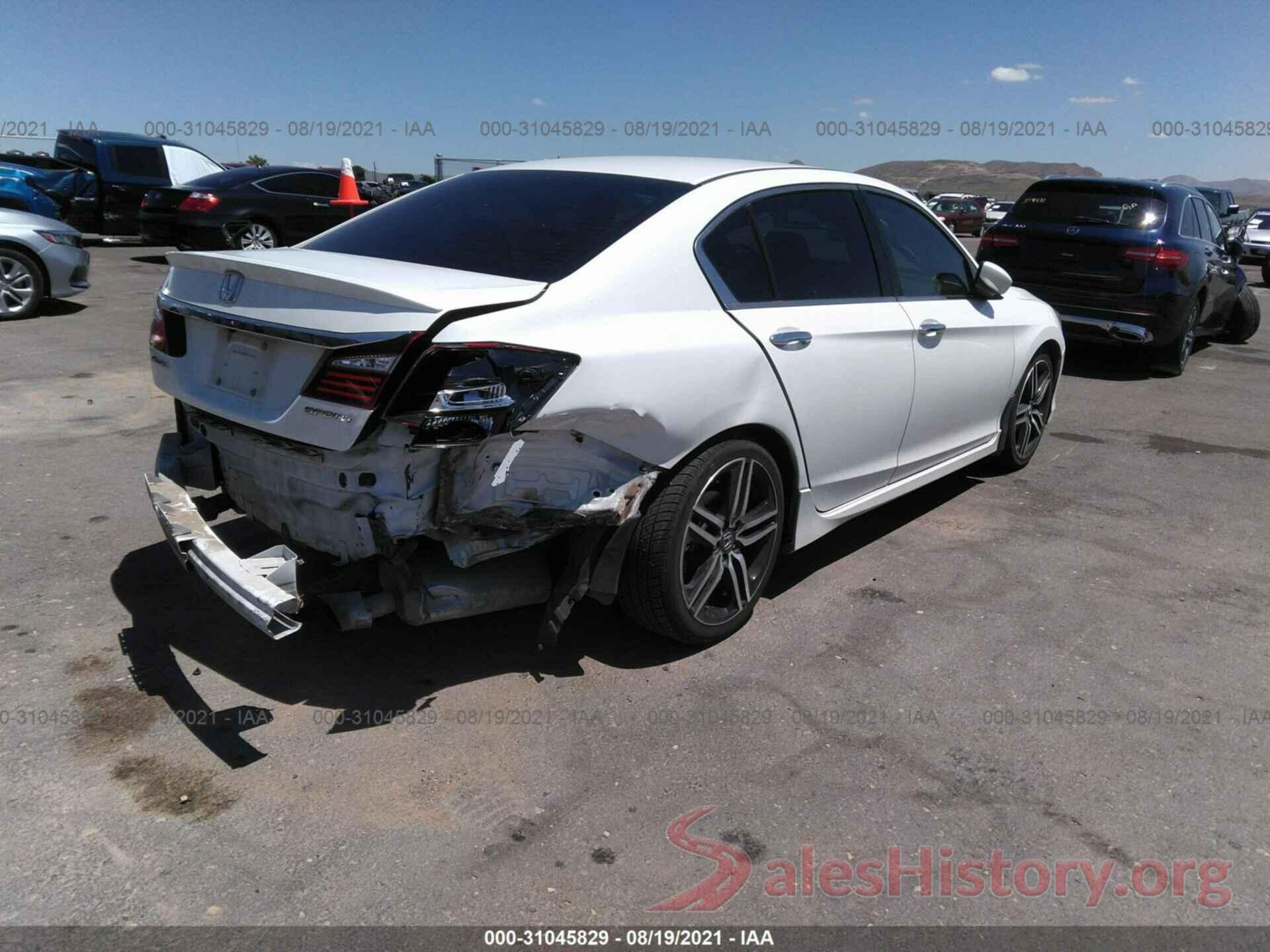 1HGCR2F59GA027477 2016 HONDA ACCORD SEDAN