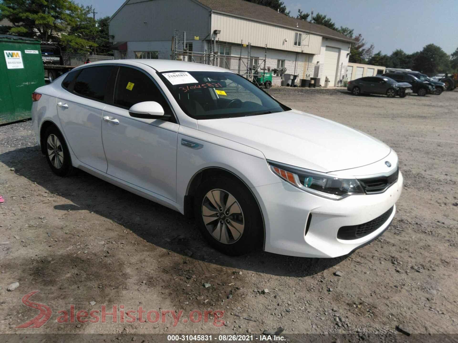 KNAGT4LE9H5009537 2017 KIA OPTIMA HYBRID