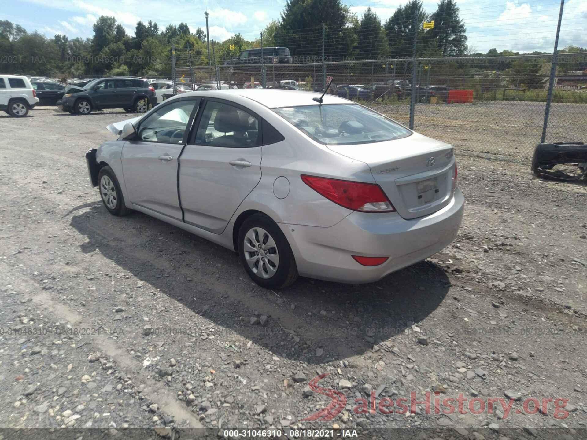 KMHCT4AE8HU239575 2017 HYUNDAI ACCENT