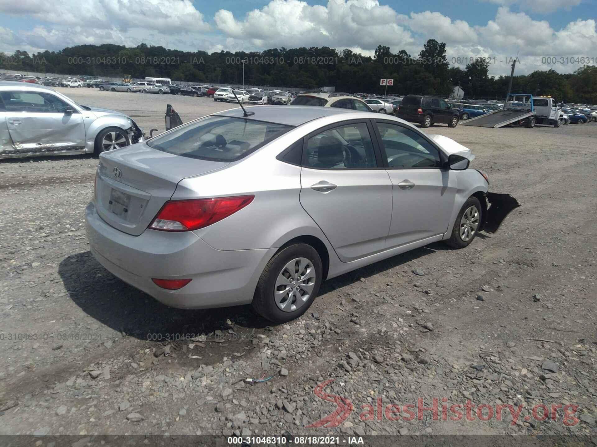 KMHCT4AE8HU239575 2017 HYUNDAI ACCENT