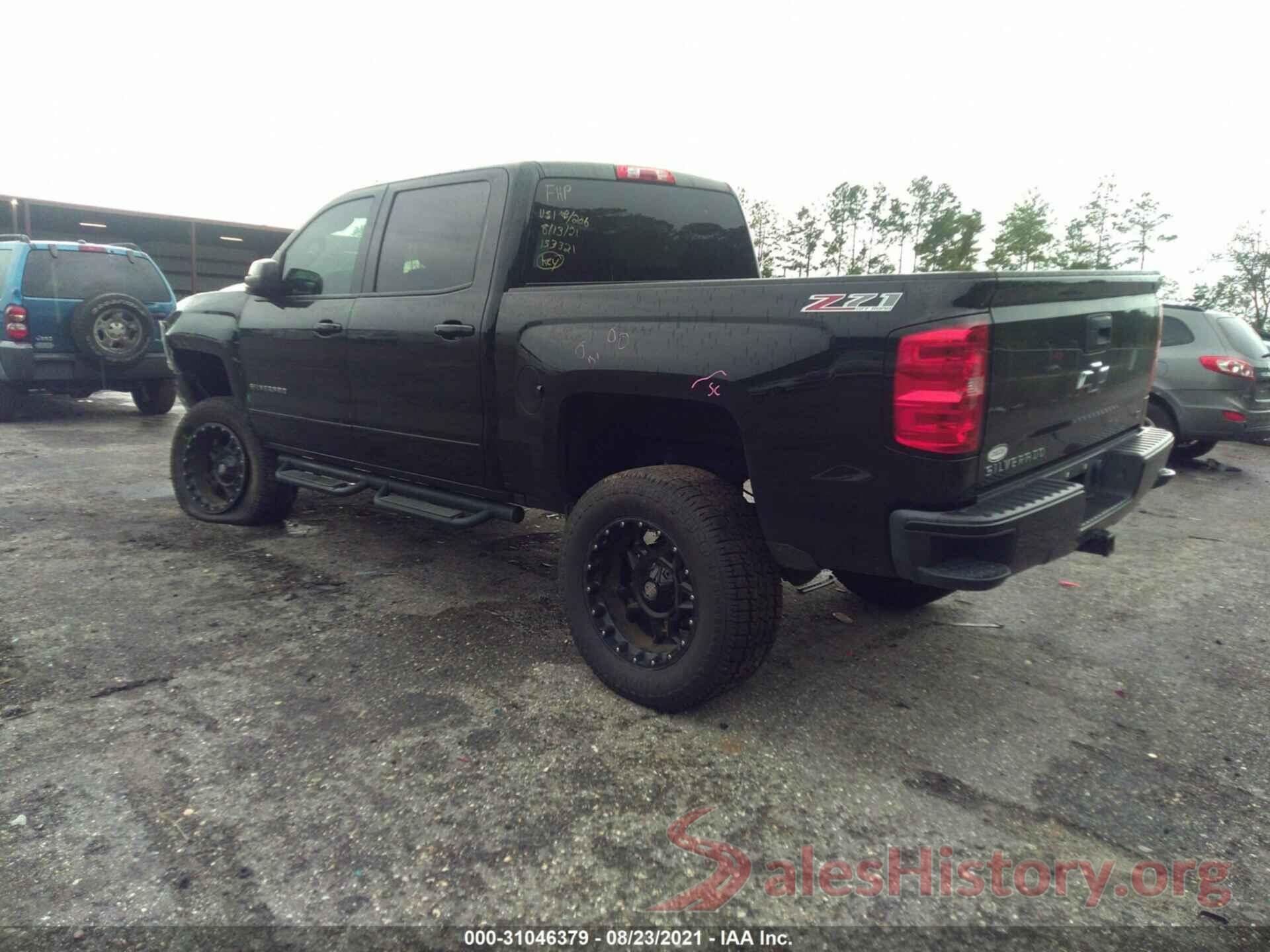 3GCUKREC1HG420280 2017 CHEVROLET SILVERADO 1500