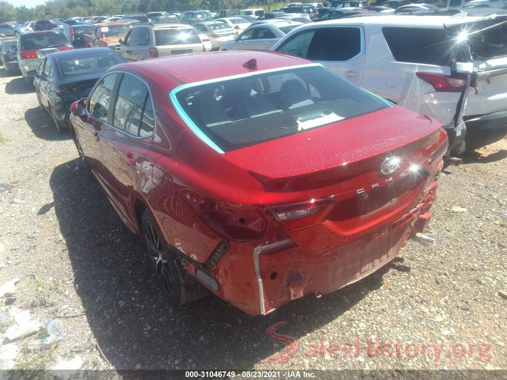 4T1G11AK2MU458876 2021 TOYOTA CAMRY