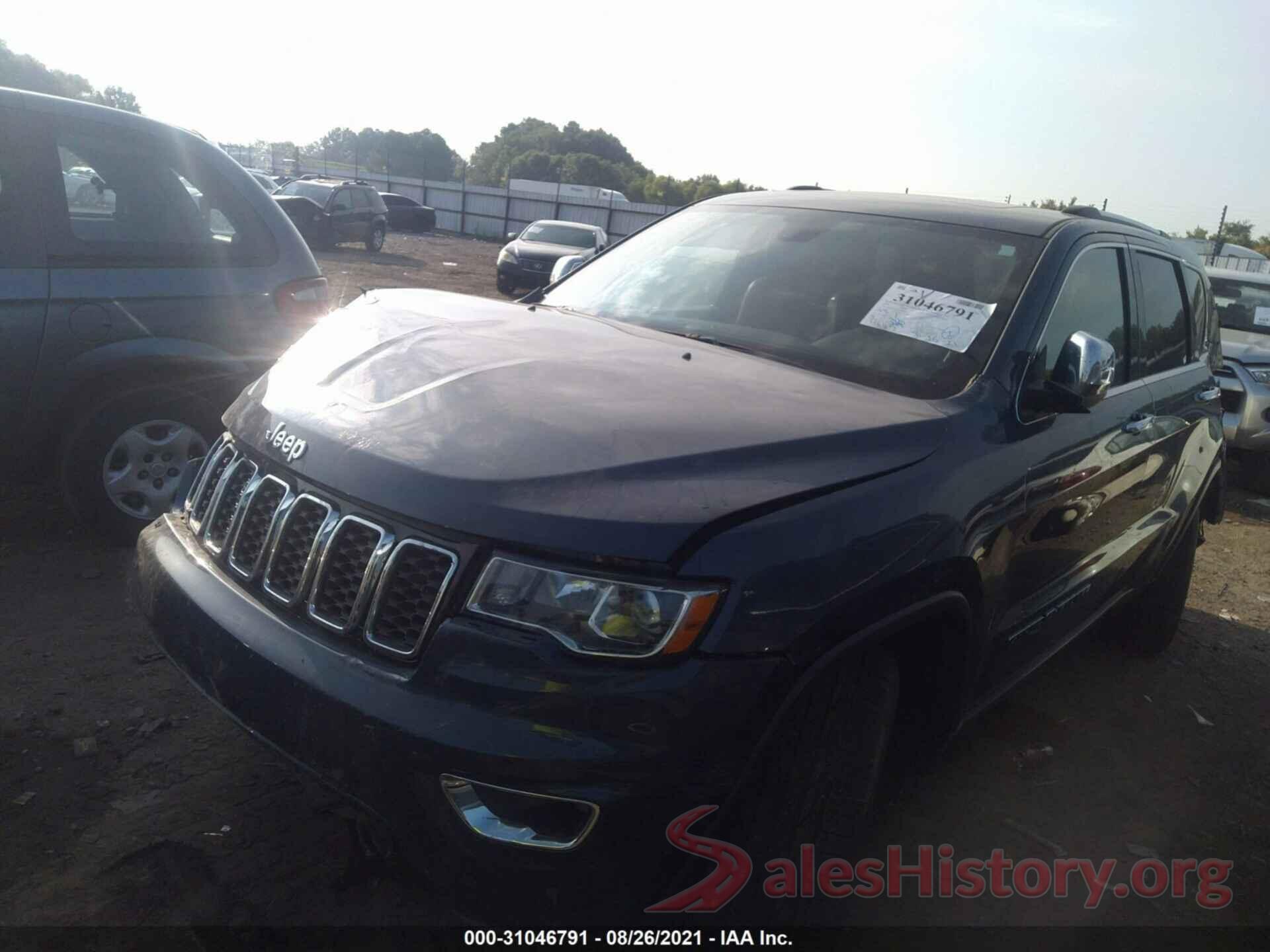 1C4RJFBG7LC288491 2020 JEEP GRAND CHEROKEE