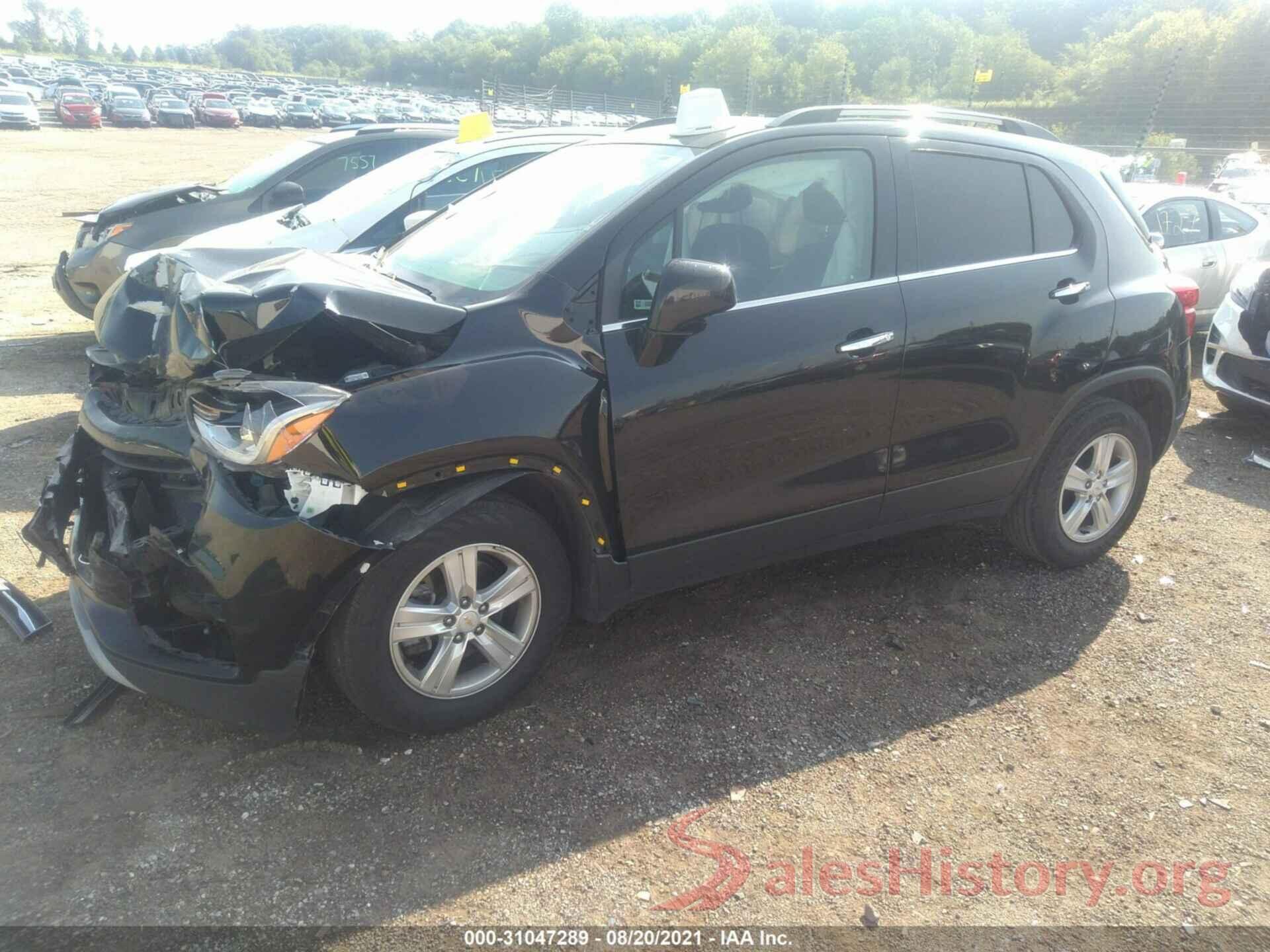 KL7CJLSBXKB881577 2019 CHEVROLET TRAX